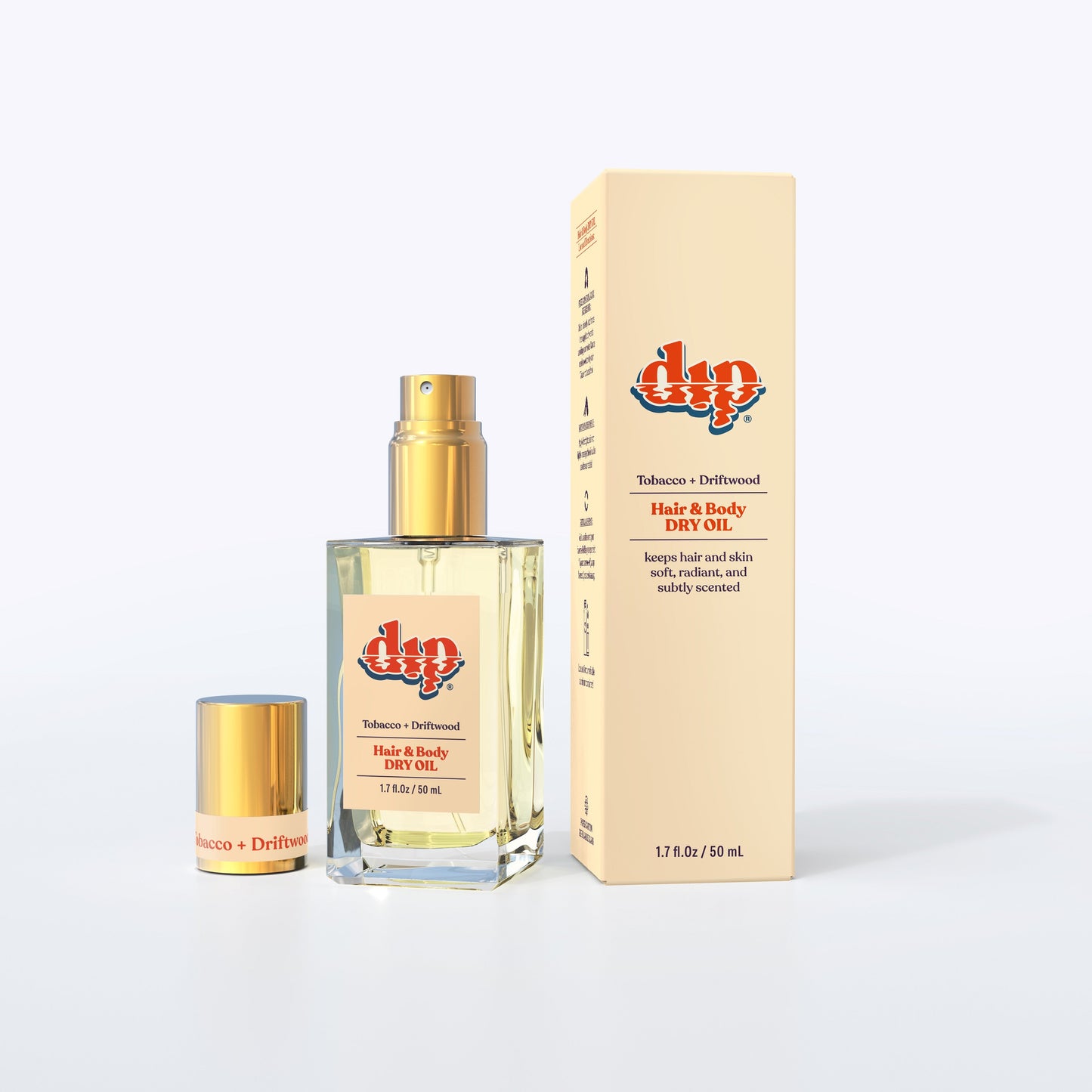 Dip Hair & Body Dry Oil - Tobacco & Driftwood
