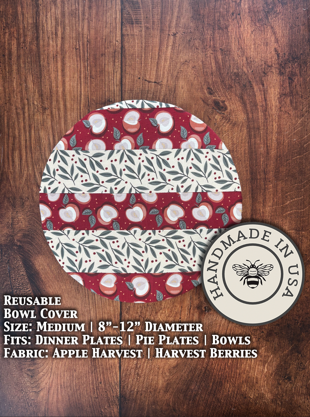 Medium Bowl & Banneton Covers