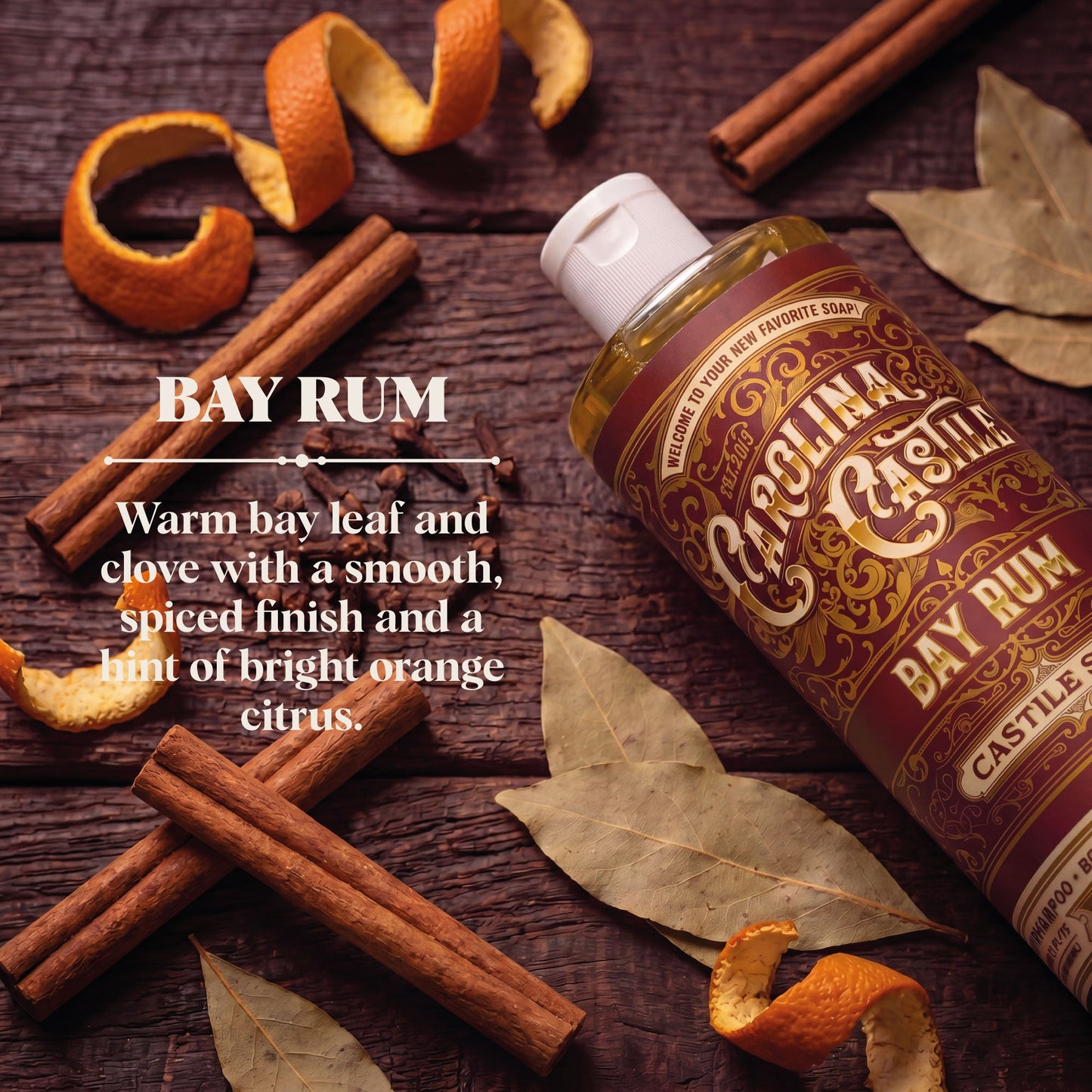 Bay Rum Castile Soap