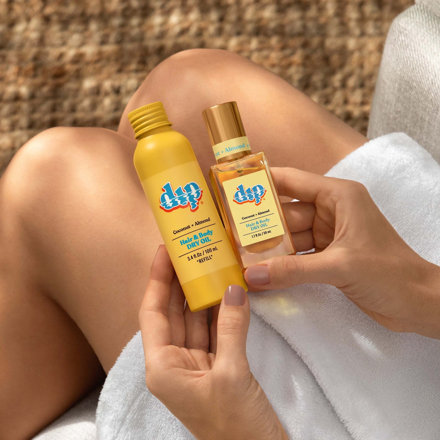 Dip REFILL Hair & Body Dry Oil - Coconut & Almond