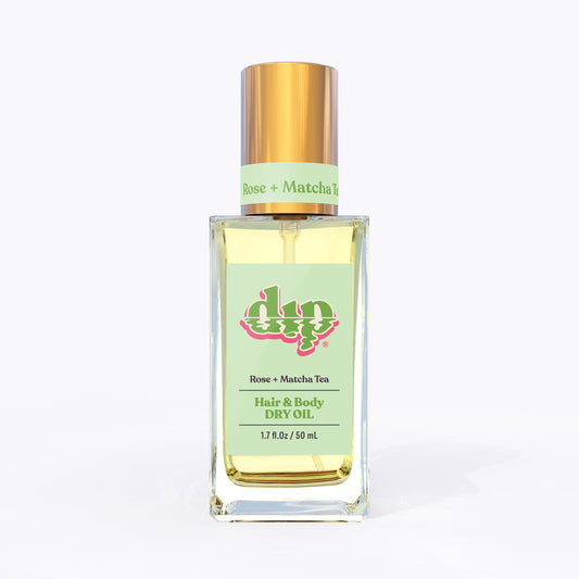 Dip Hair & Body Dry Oil - Rose & Matcha Tea