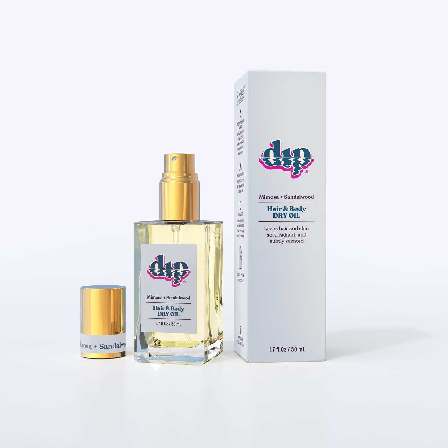 Dip Hair & Body Dry Oil - Mimosa & Sandalwood