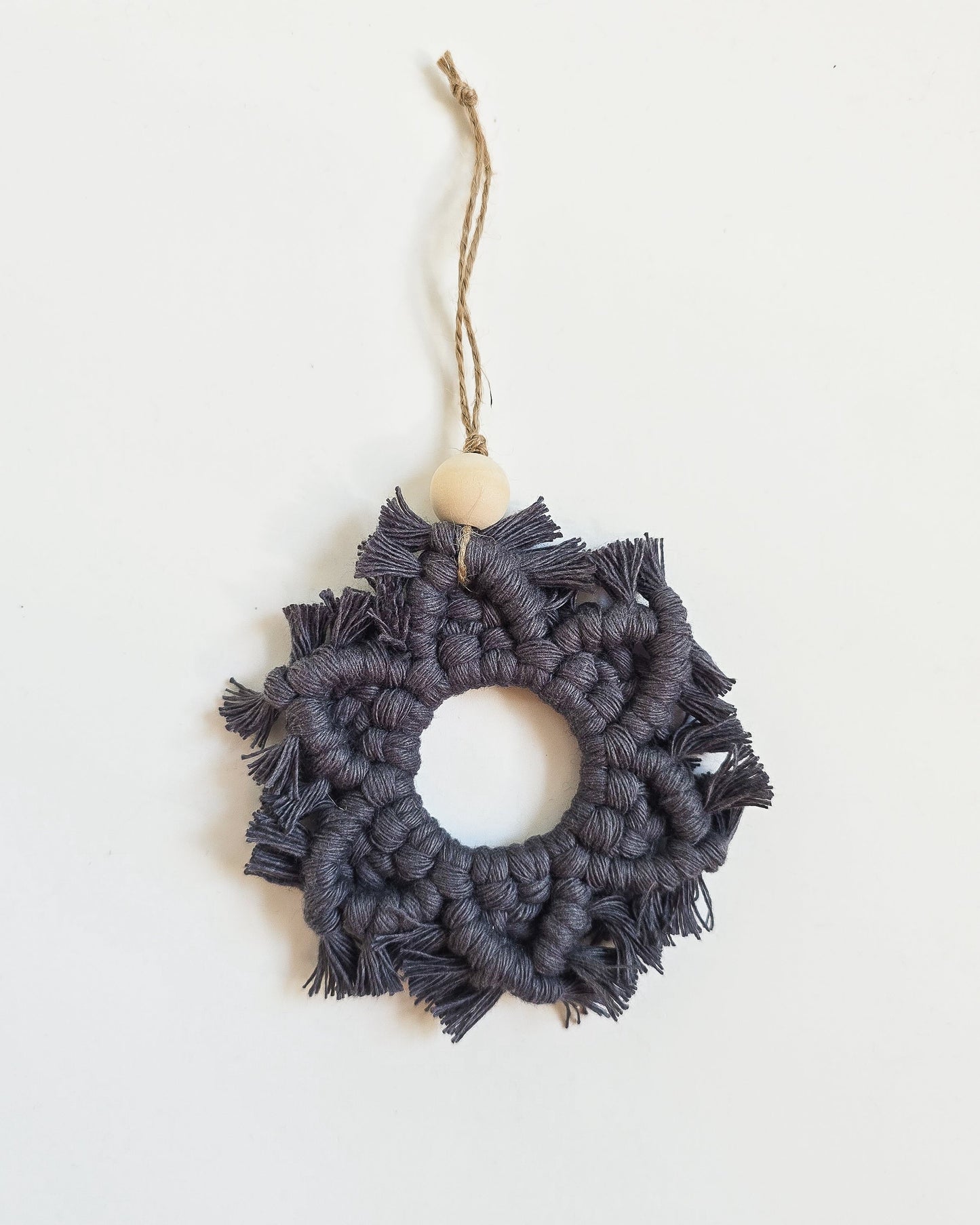 Macrame Snowflake Ornament
