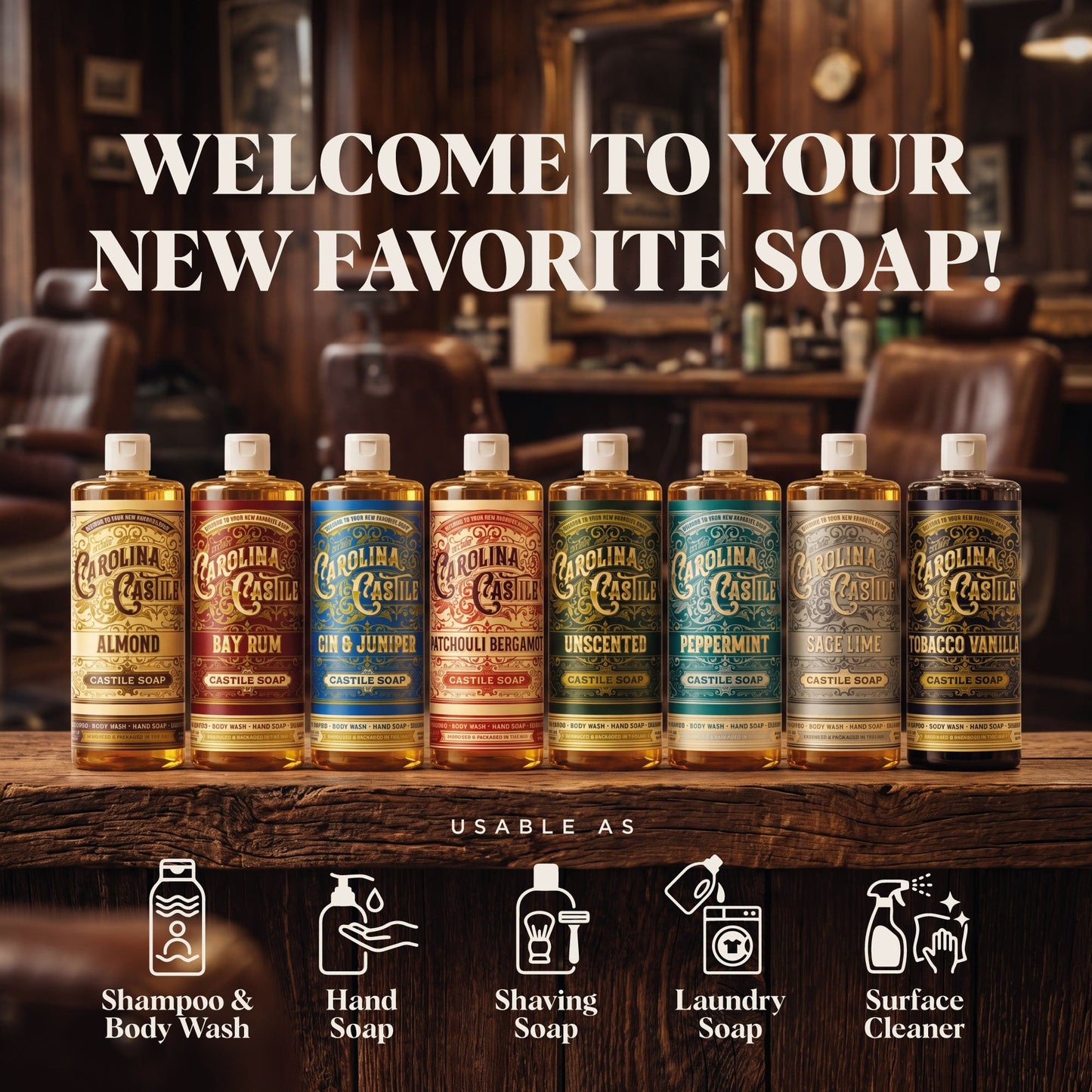 Bay Rum Castile Soap