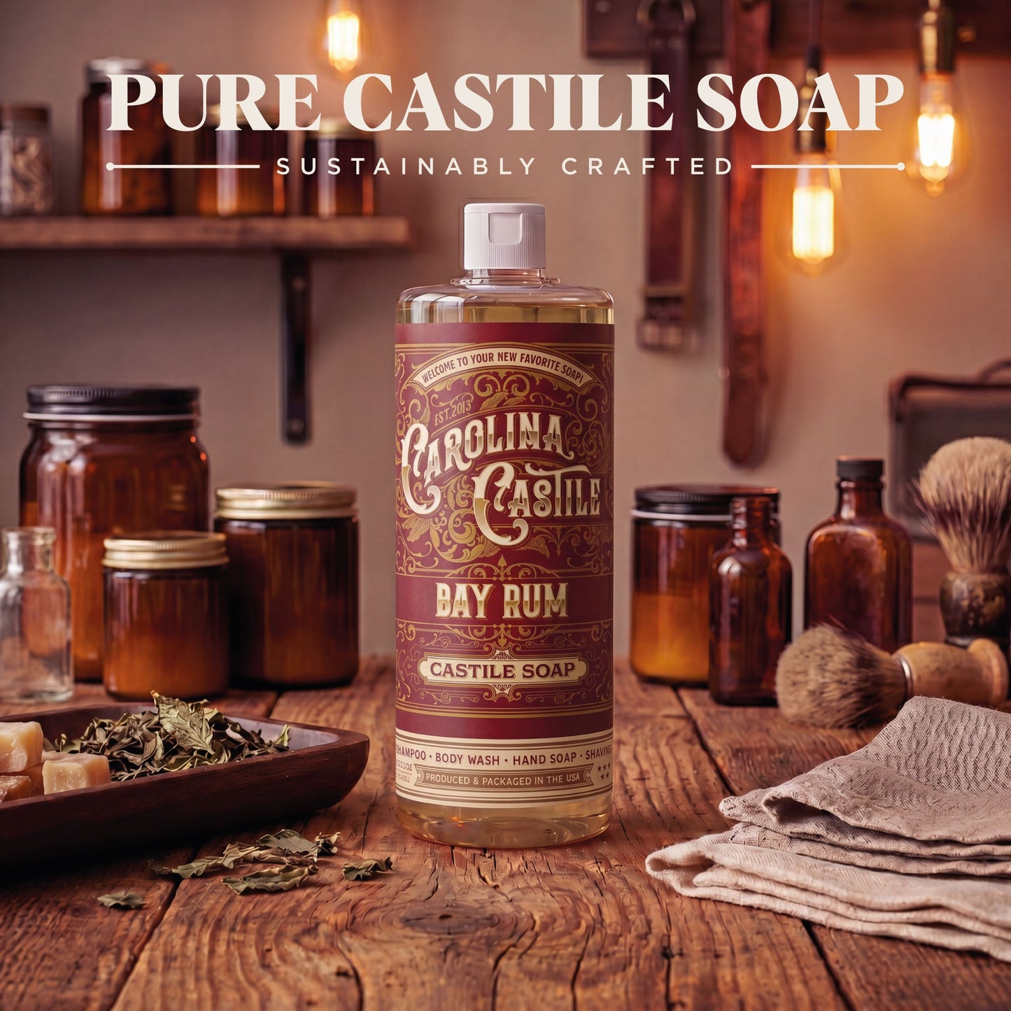 Bay Rum Castile Soap
