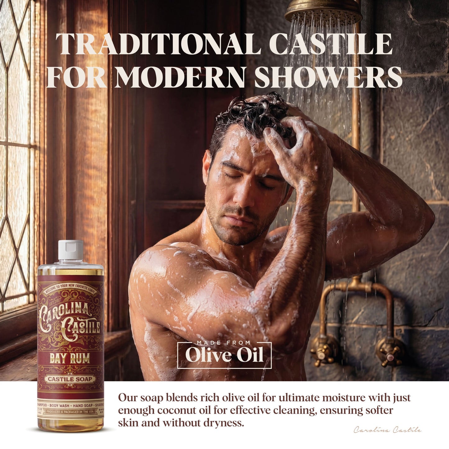 Bay Rum Castile Soap