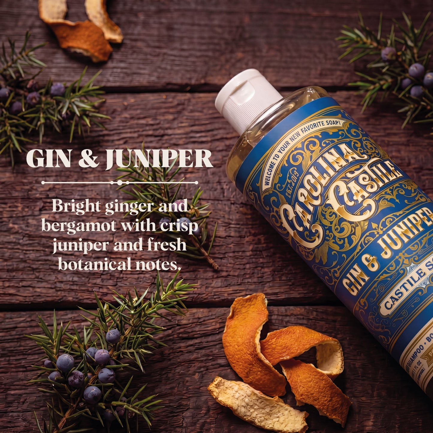 Gin & Juniper Castile Soap