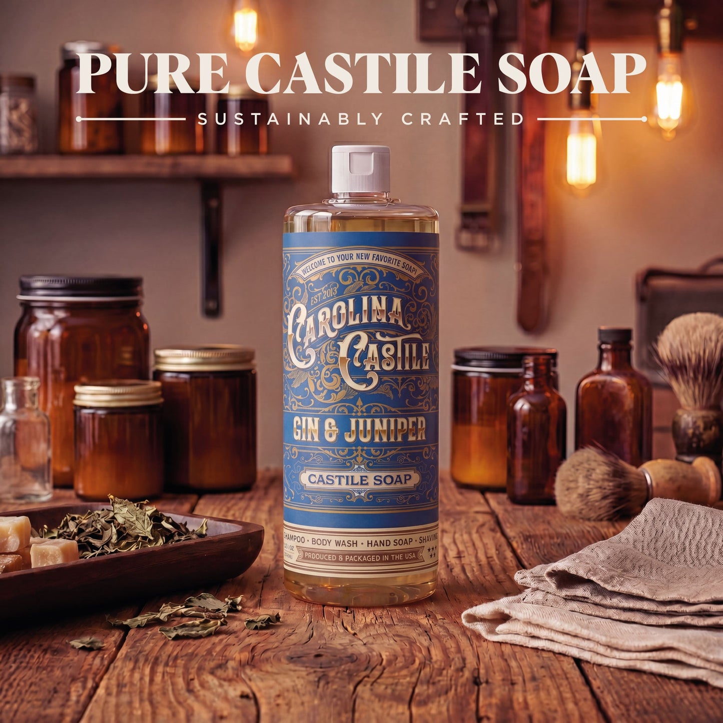 Gin & Juniper Castile Soap