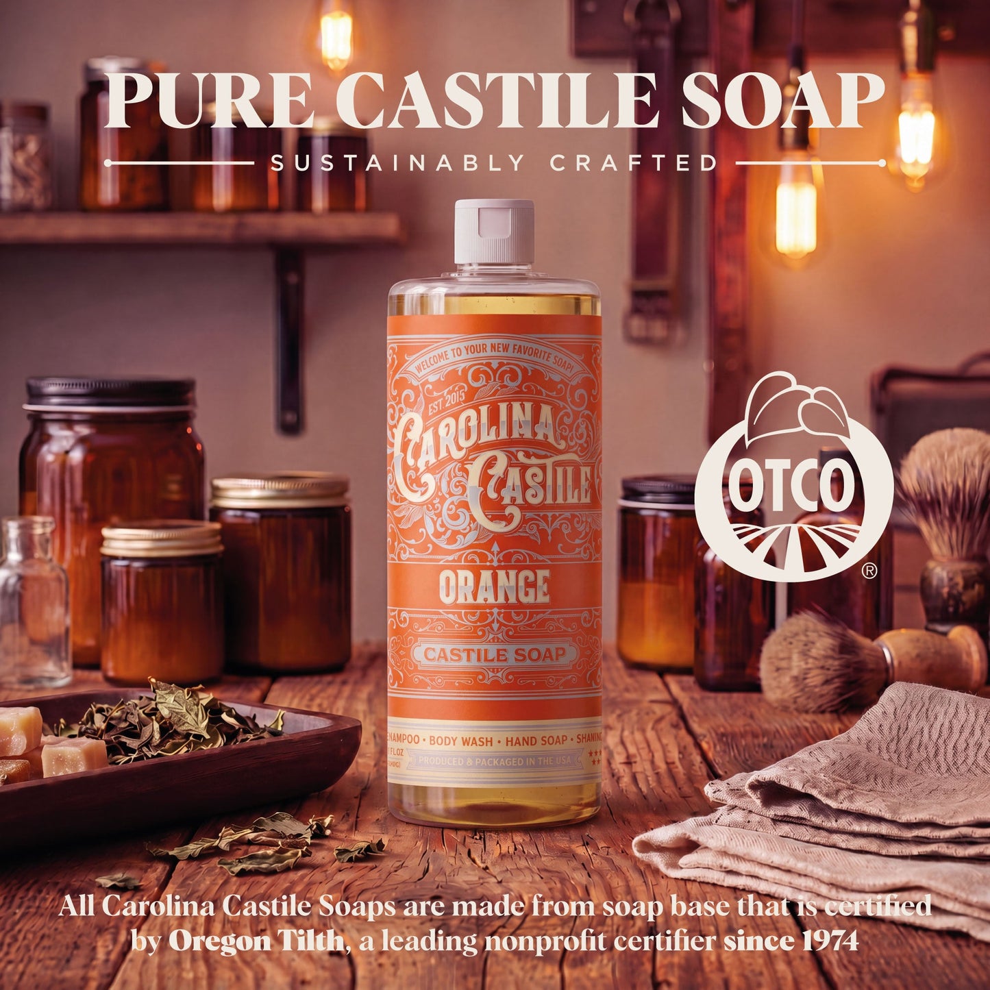 Orange Castile Soap