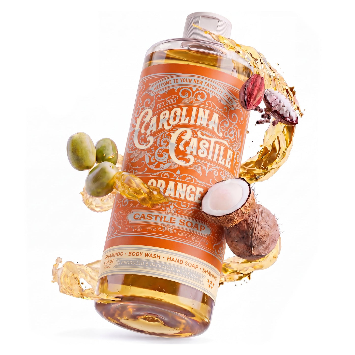Orange Castile Soap
