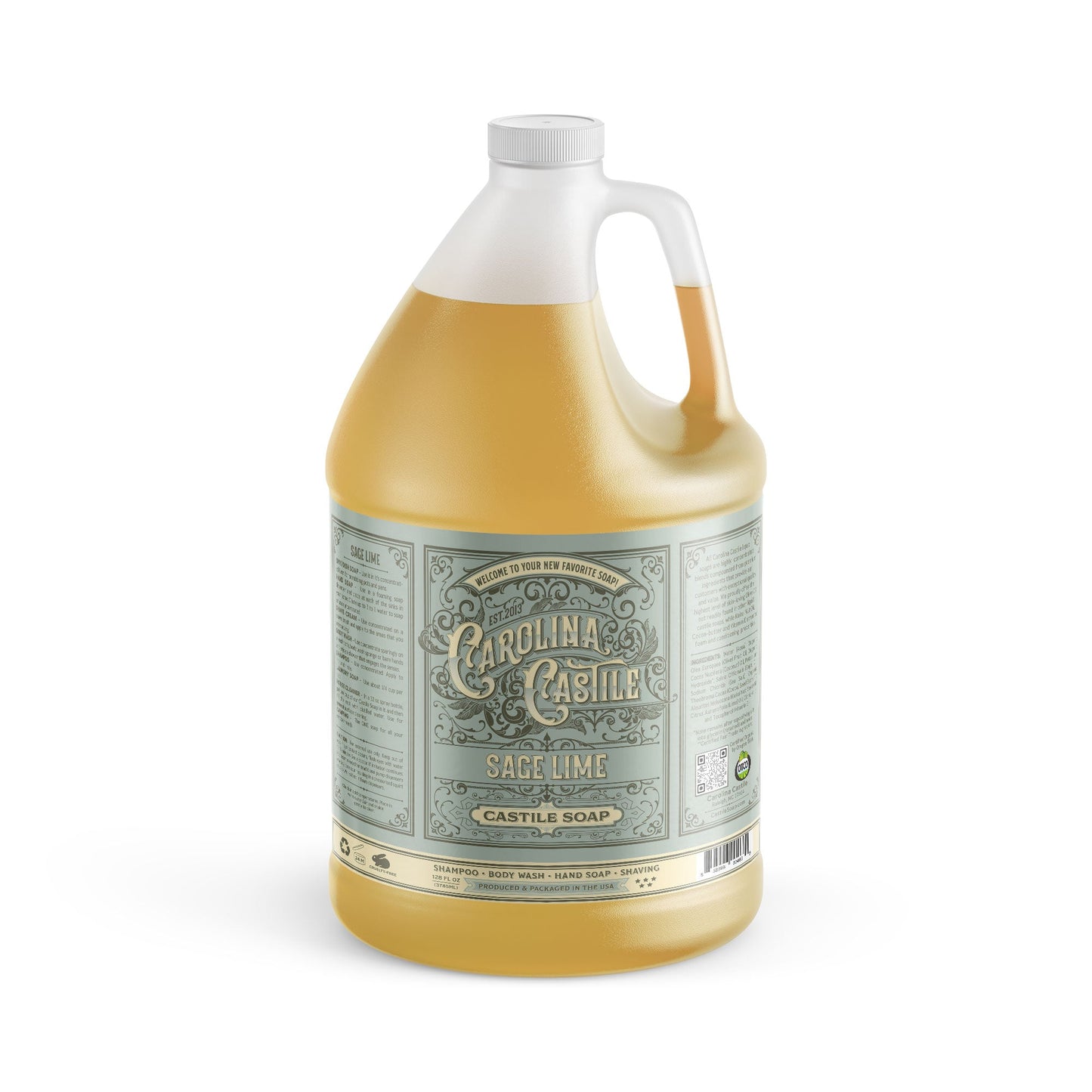 Sage Lime Castile Soap