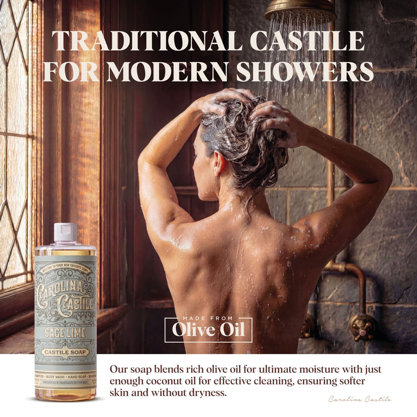 Sage Lime Castile Soap
