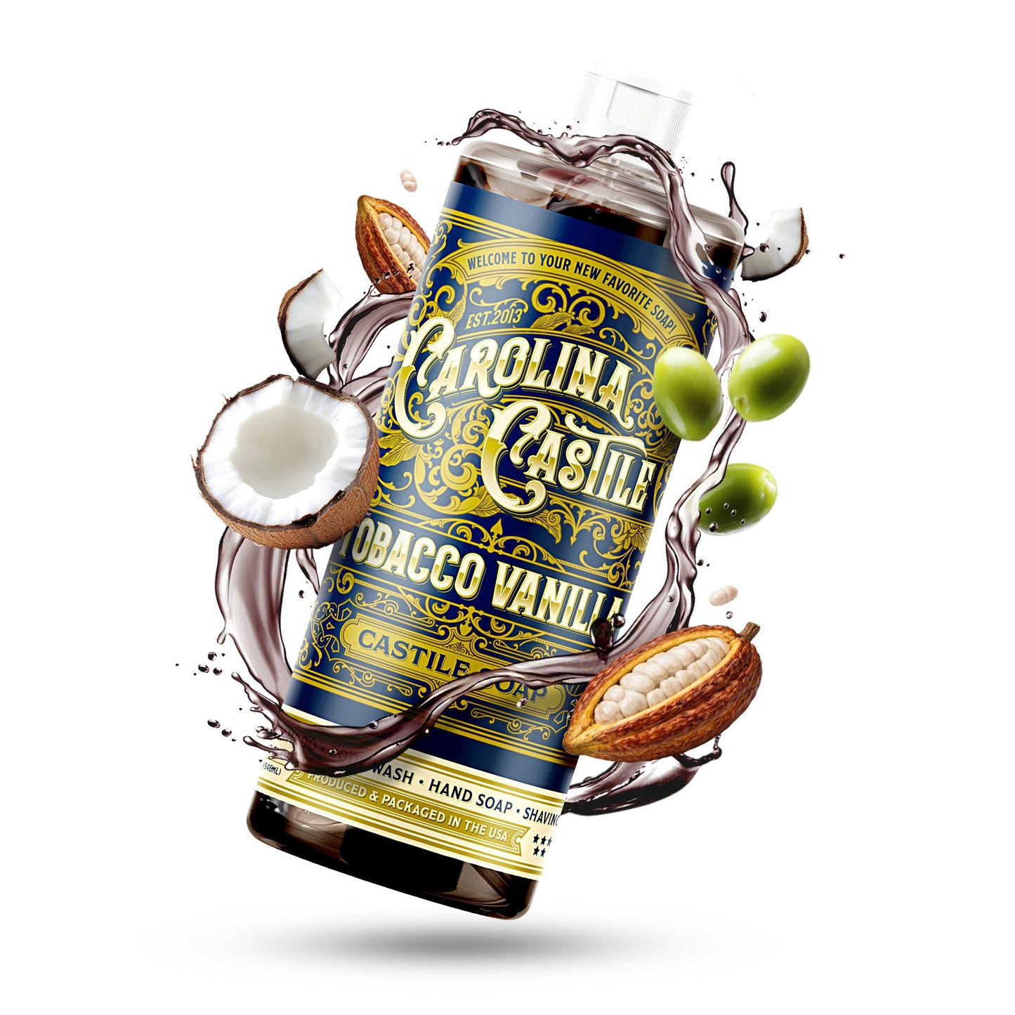 Tobacco Vanilla Castile Soap