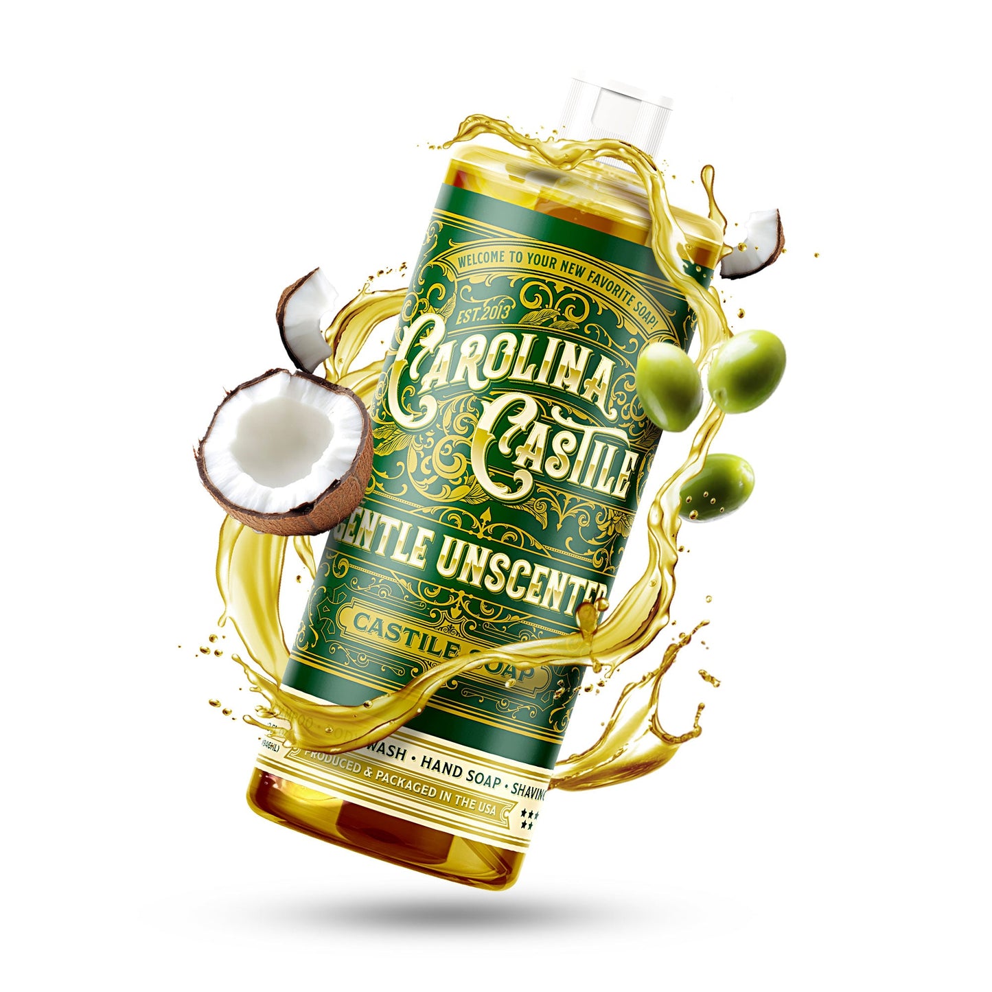 Gentle Unscented Castile Soap