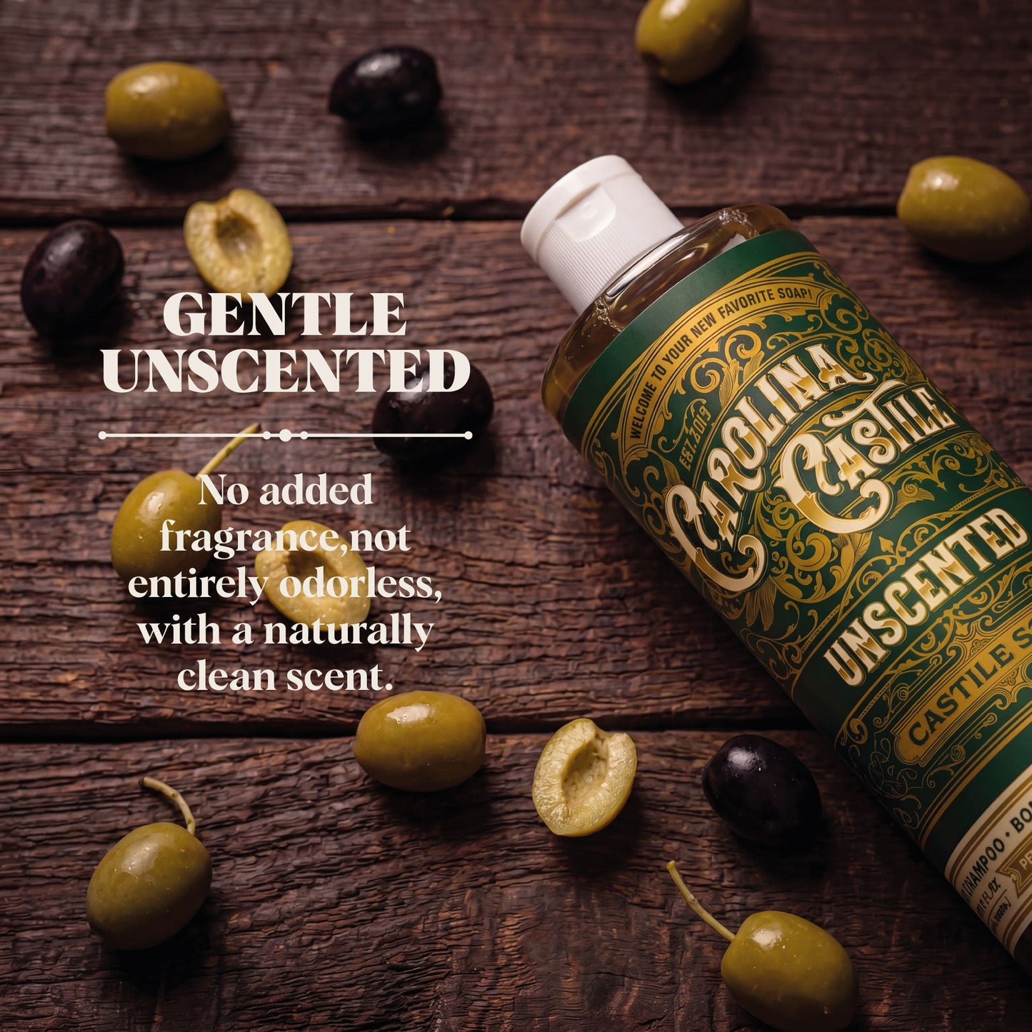 Gentle Unscented Castile Soap