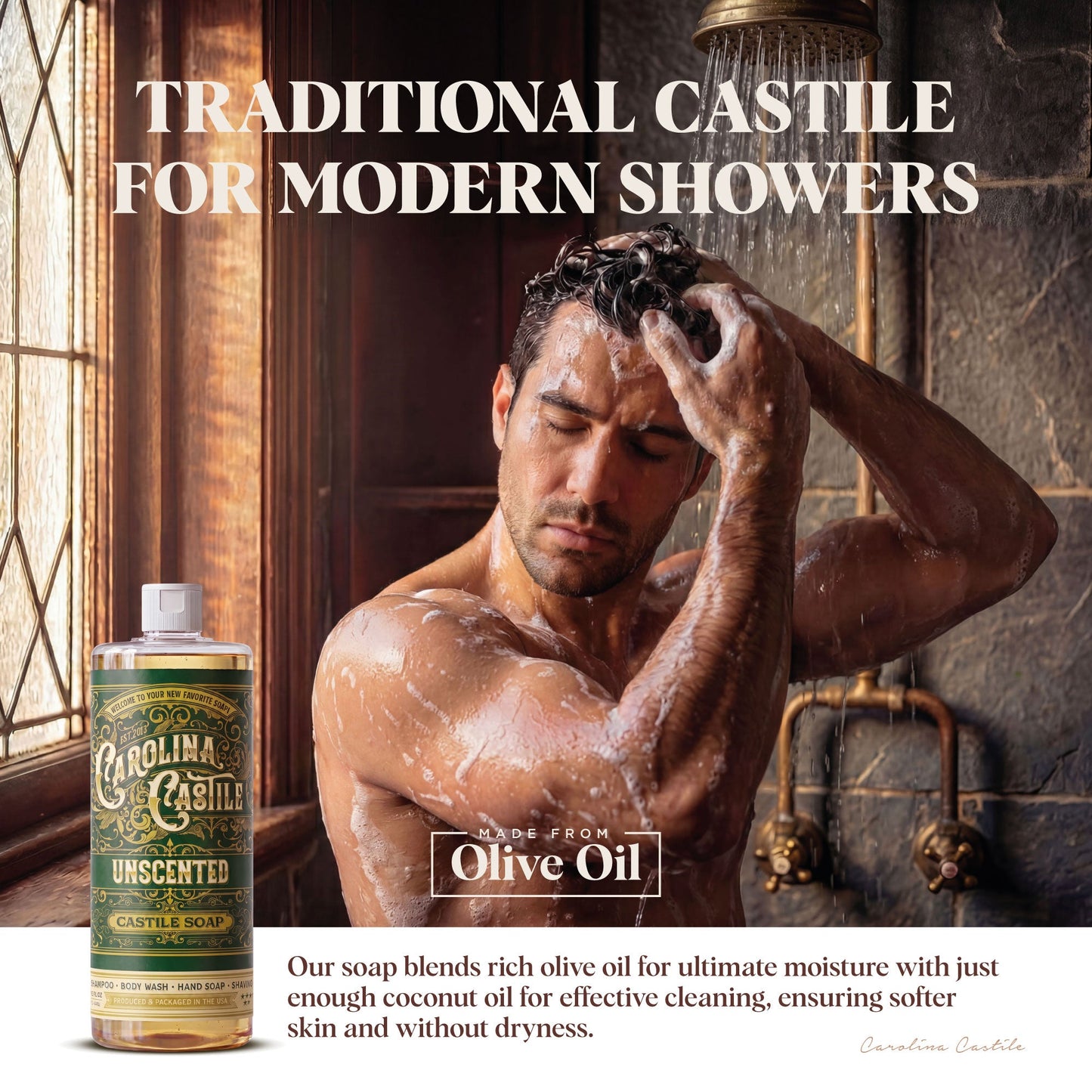 Gentle Unscented Castile Soap