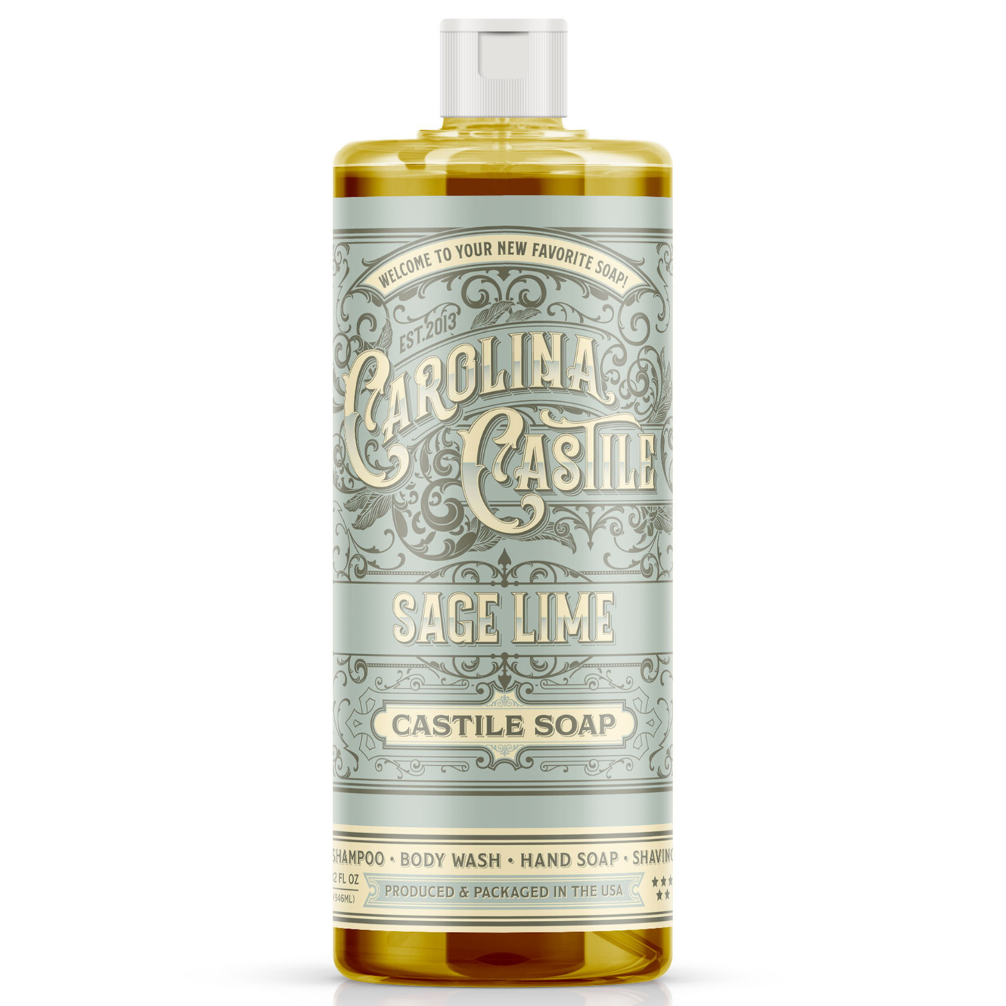Sage Lime Castile Soap