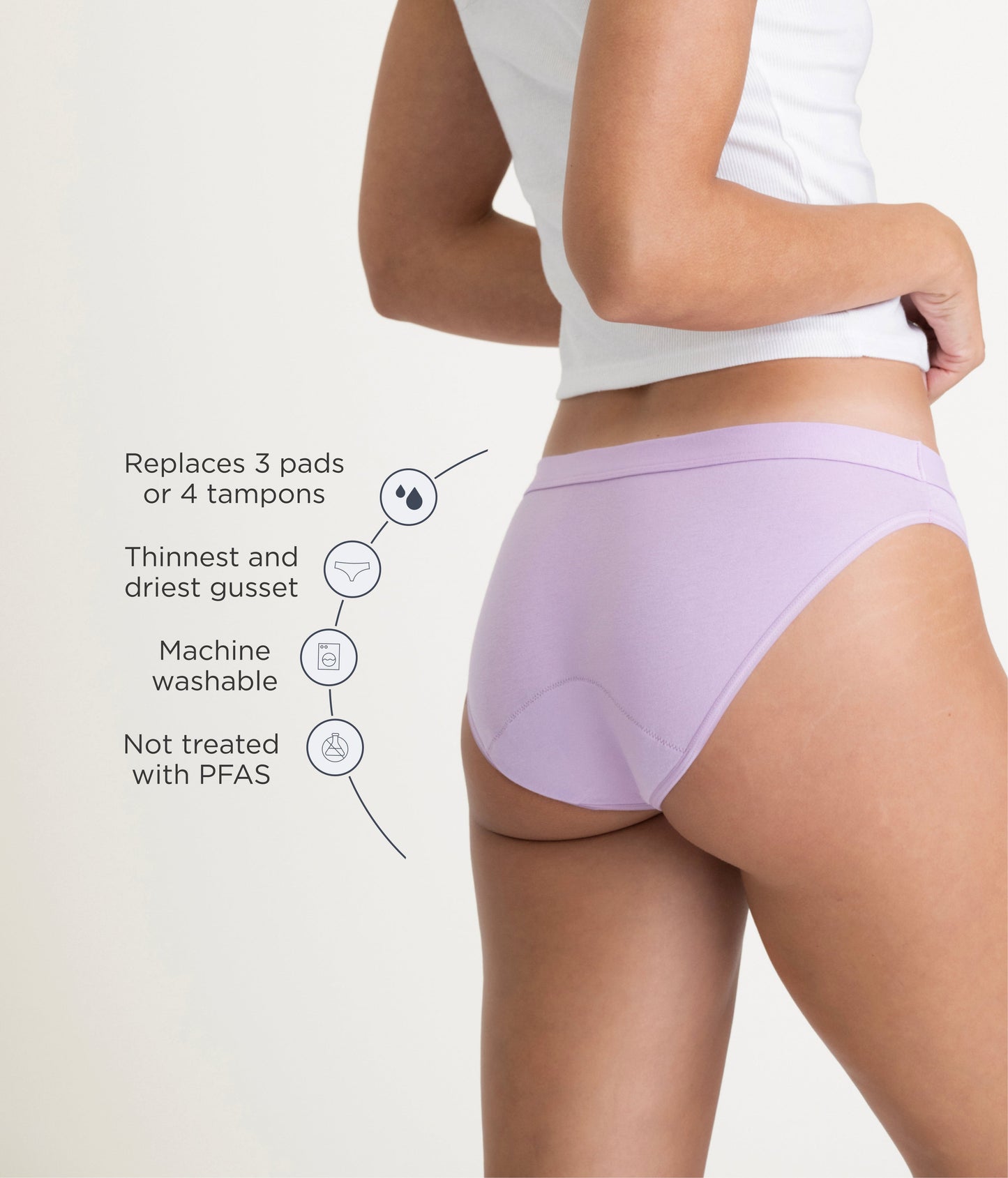 Leakproof Cotton Bikini