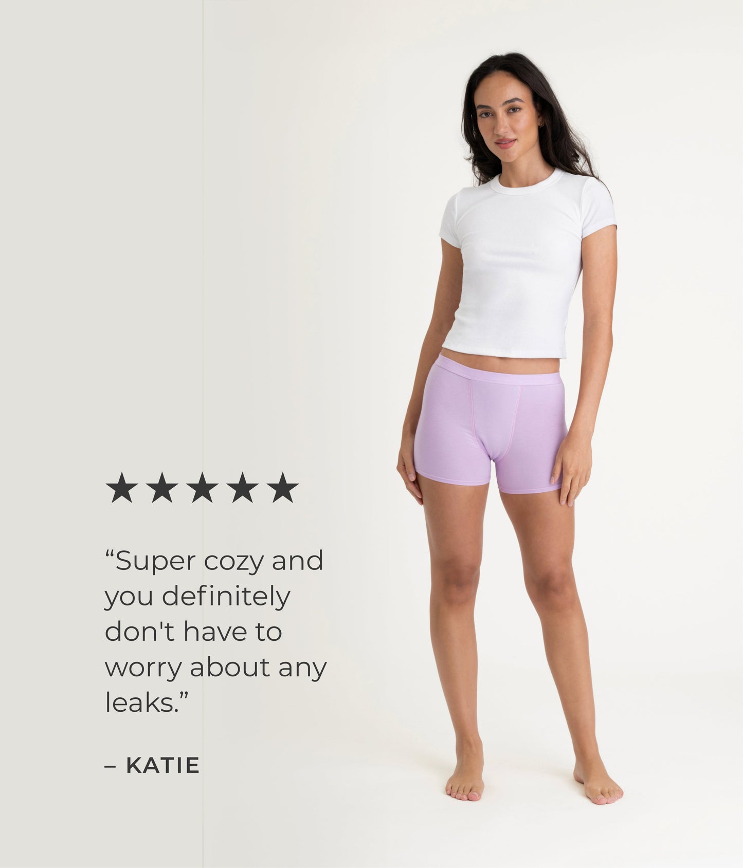 Leakproof Cotton Sleep Short