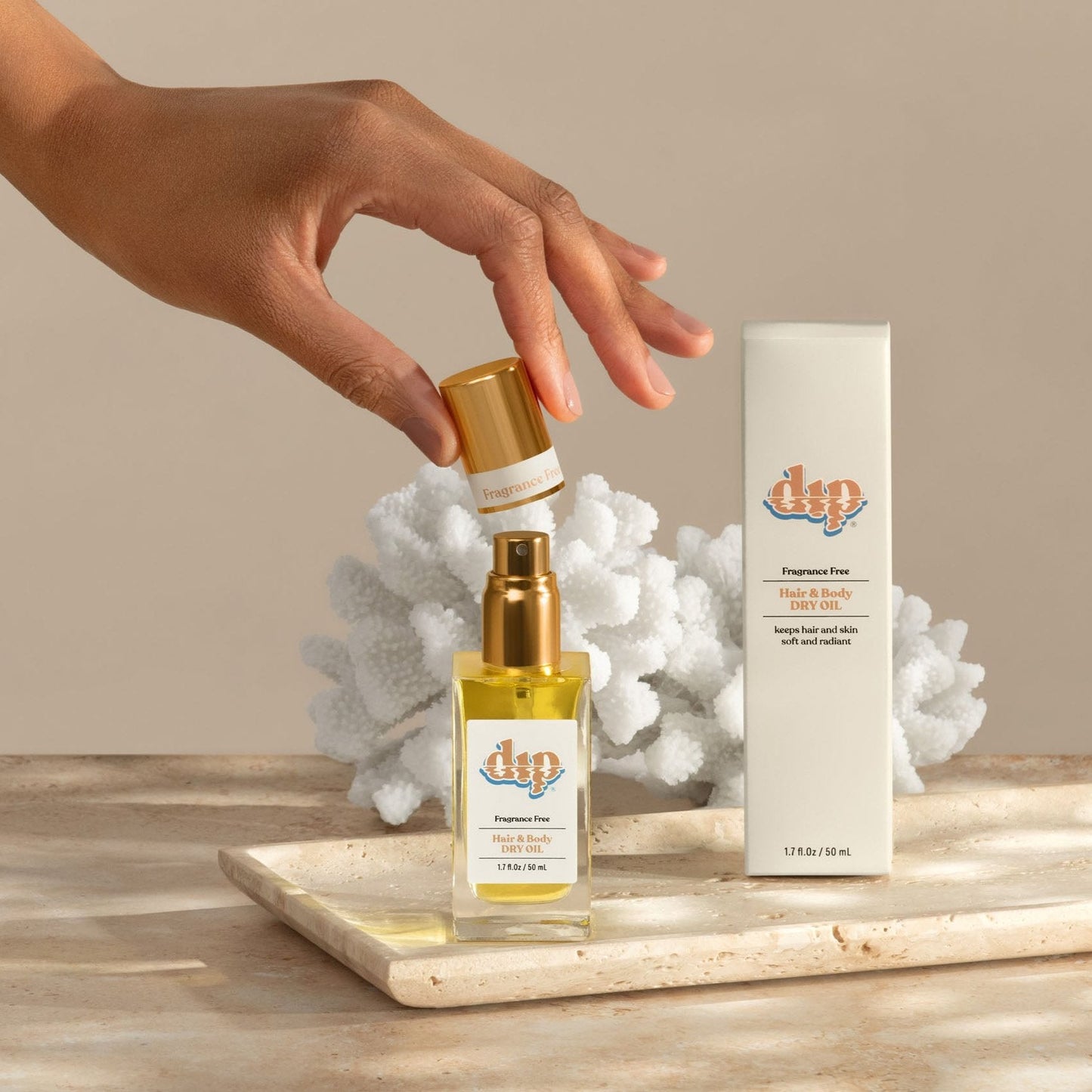 Dip Hair & Body Dry Oil - Fragrance Free