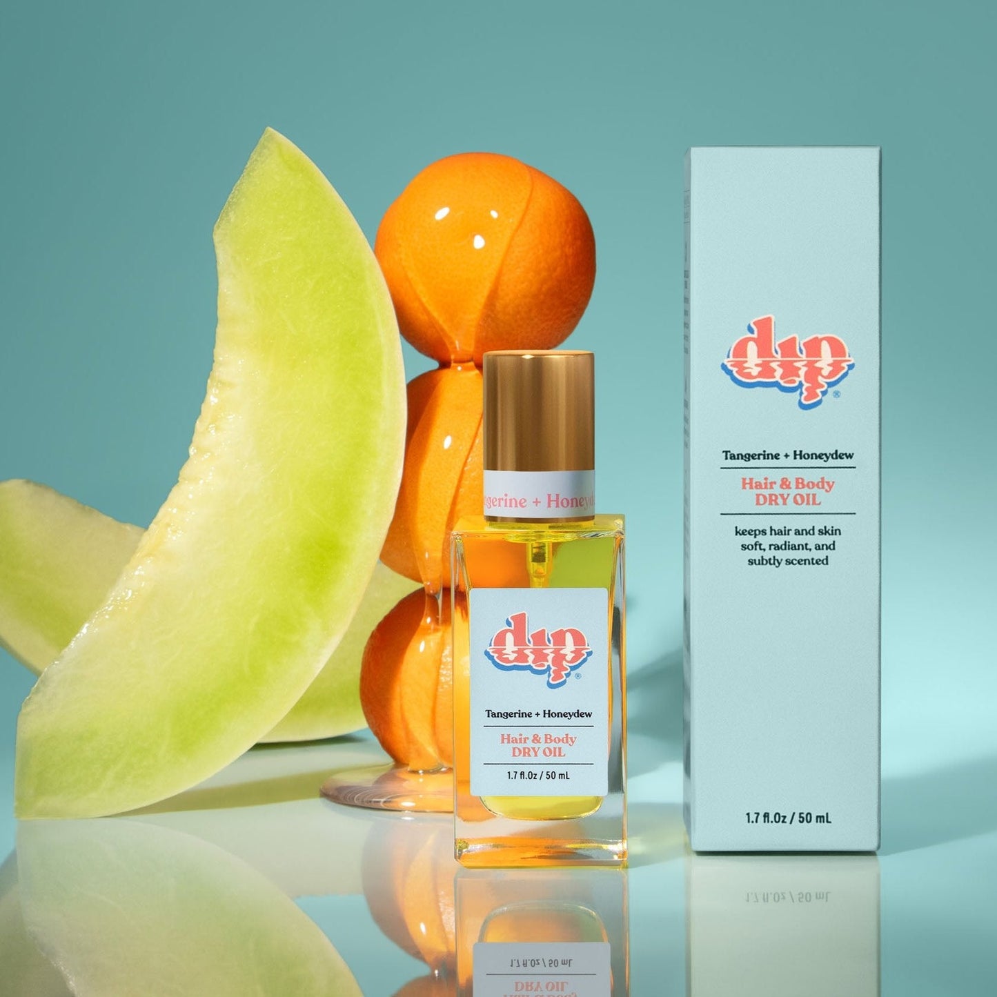 Dip Hair & Body Dry Oil - Tangerine & Honeydew
