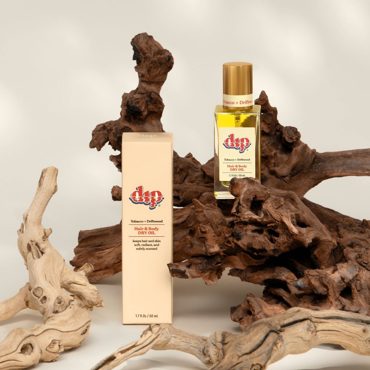 Dip Hair & Body Dry Oil - Tobacco & Driftwood