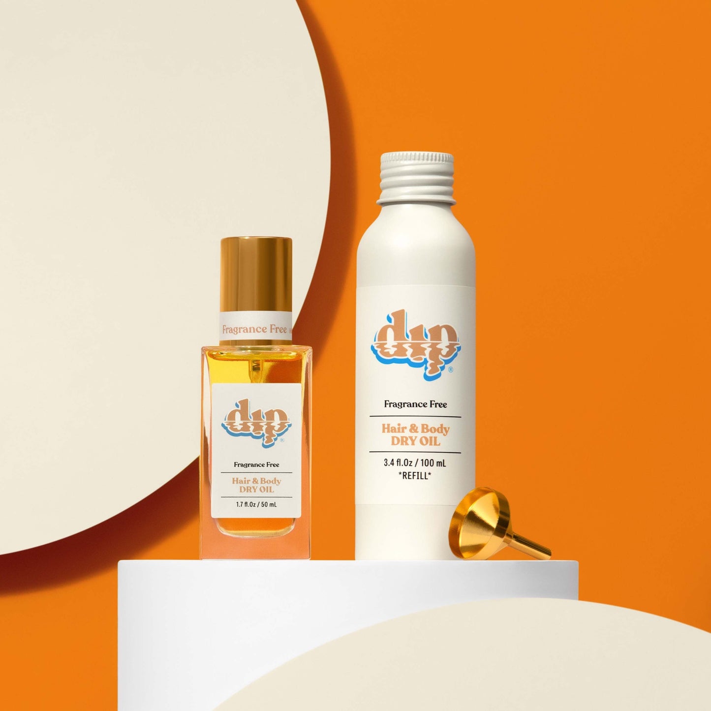 Dip REFILL Hair & Body Dry Oil - Fragrance Free