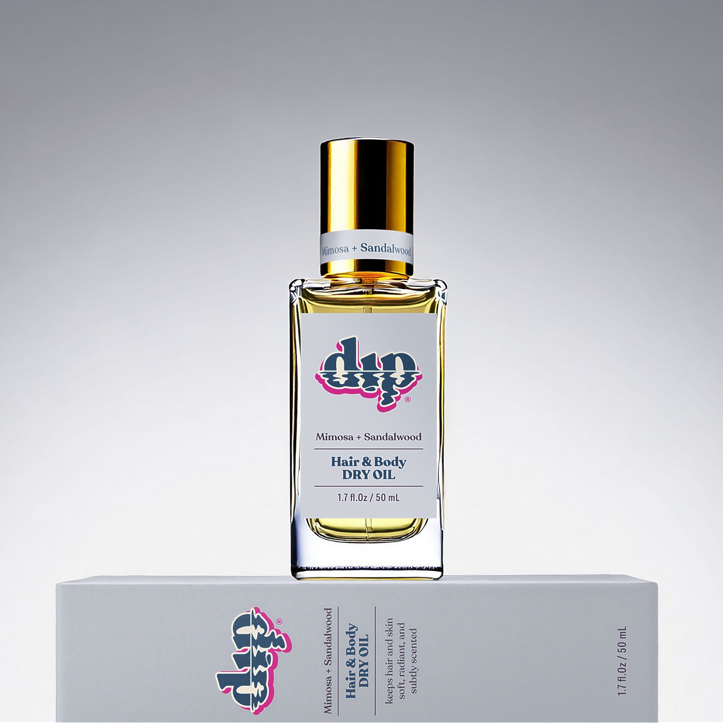 Dip Hair & Body Dry Oil - Mimosa & Sandalwood