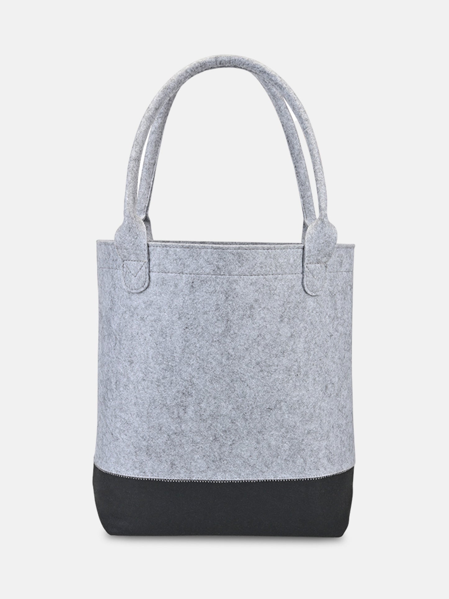 Eco-Felt Colorblock Tall Tote