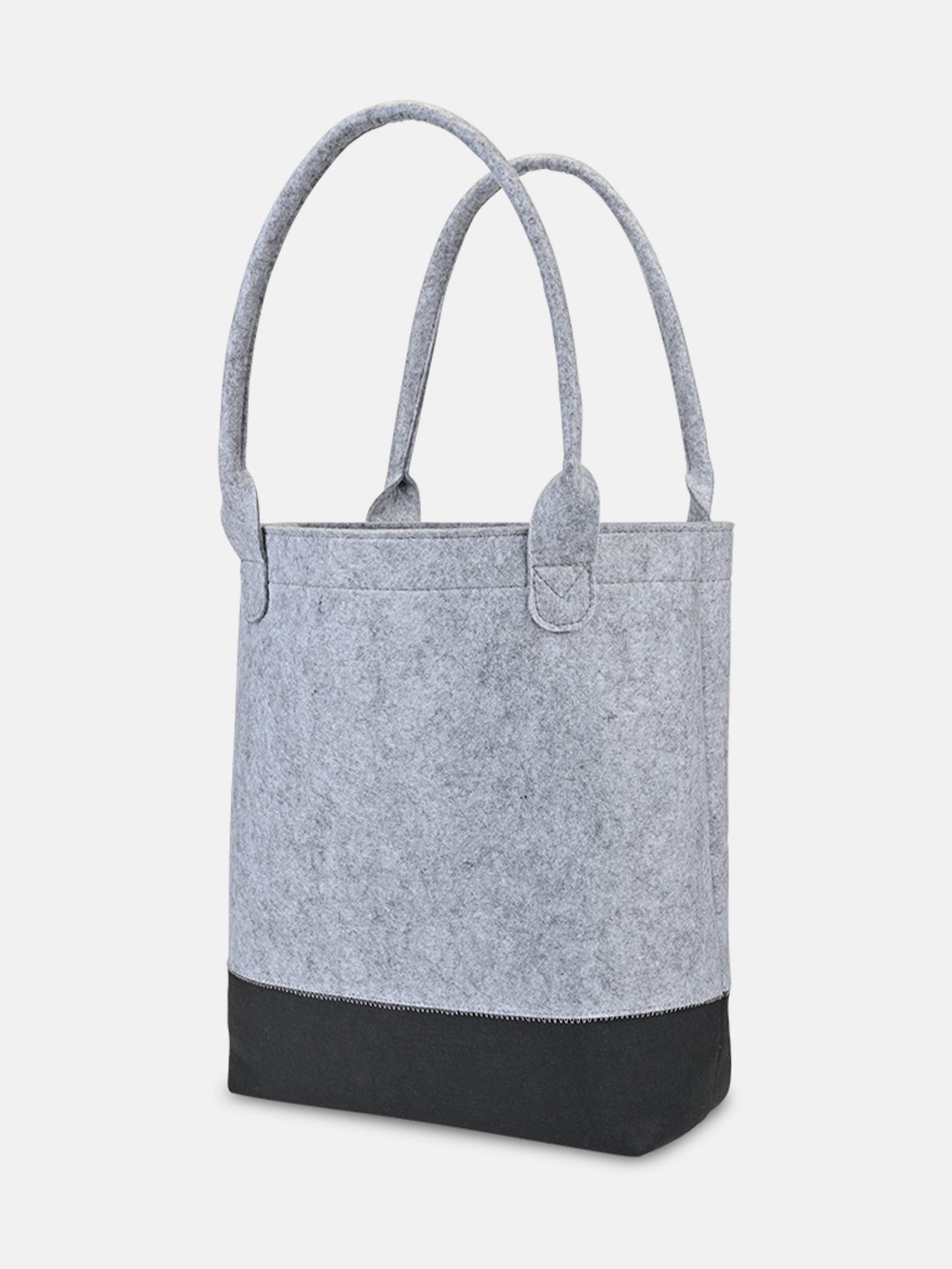Eco-Felt Colorblock Tall Tote