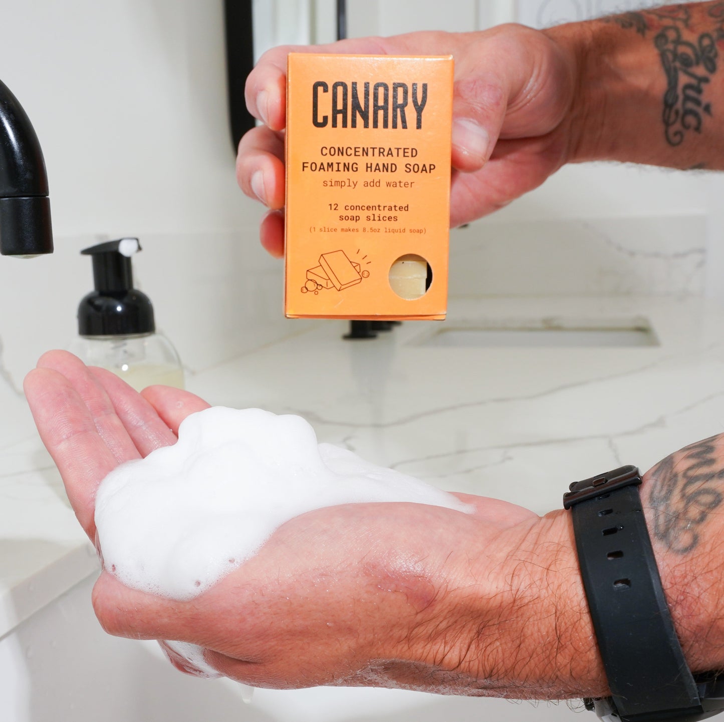 Cedar Mint Concentrated Hand Soap Refill Bars  | Plastic-Free & Zero Waste
