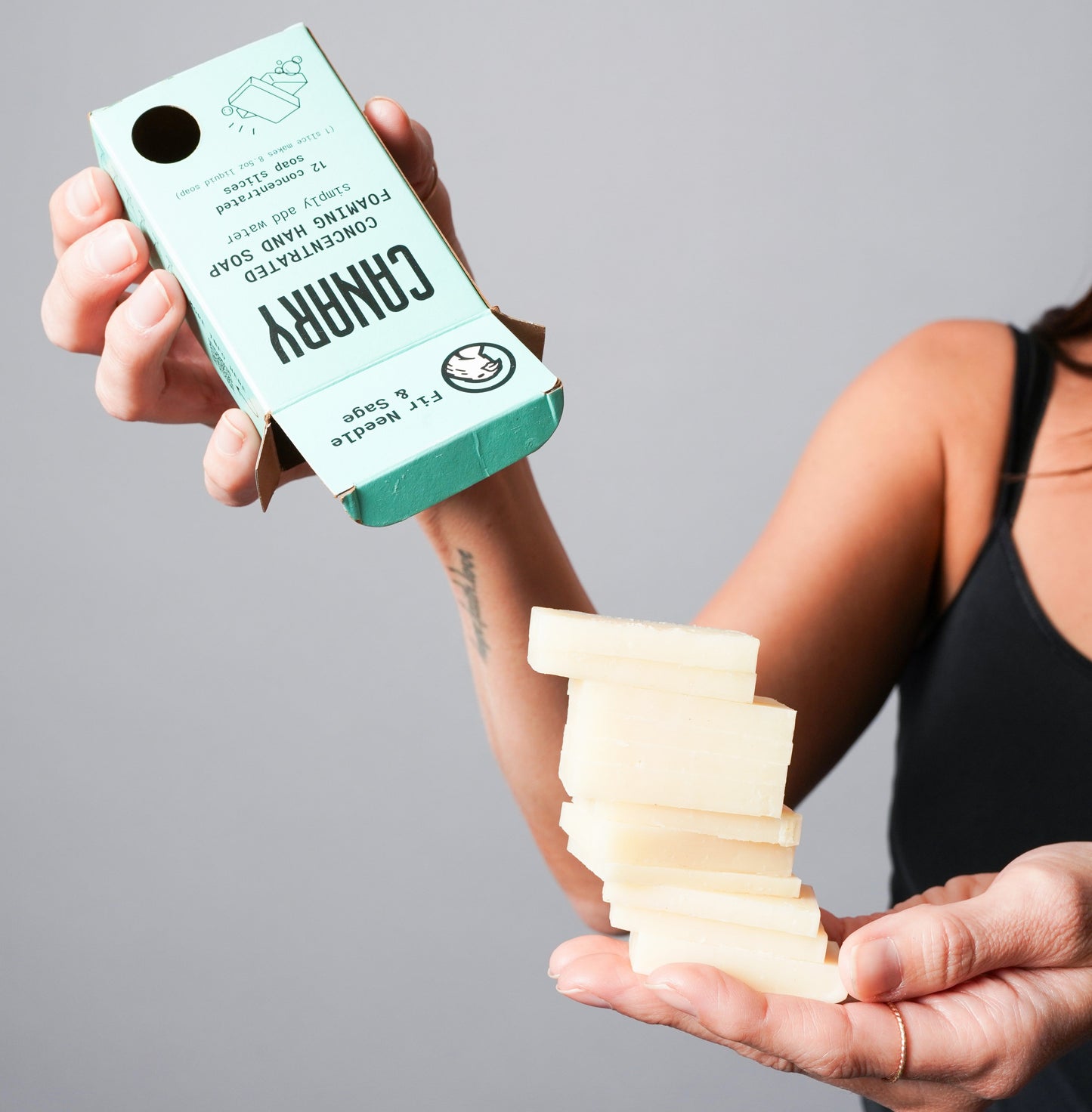 Fir Needle + Sage Concentrated Hand Soap Refill Bars  | Plastic-Free & Zero Waste
