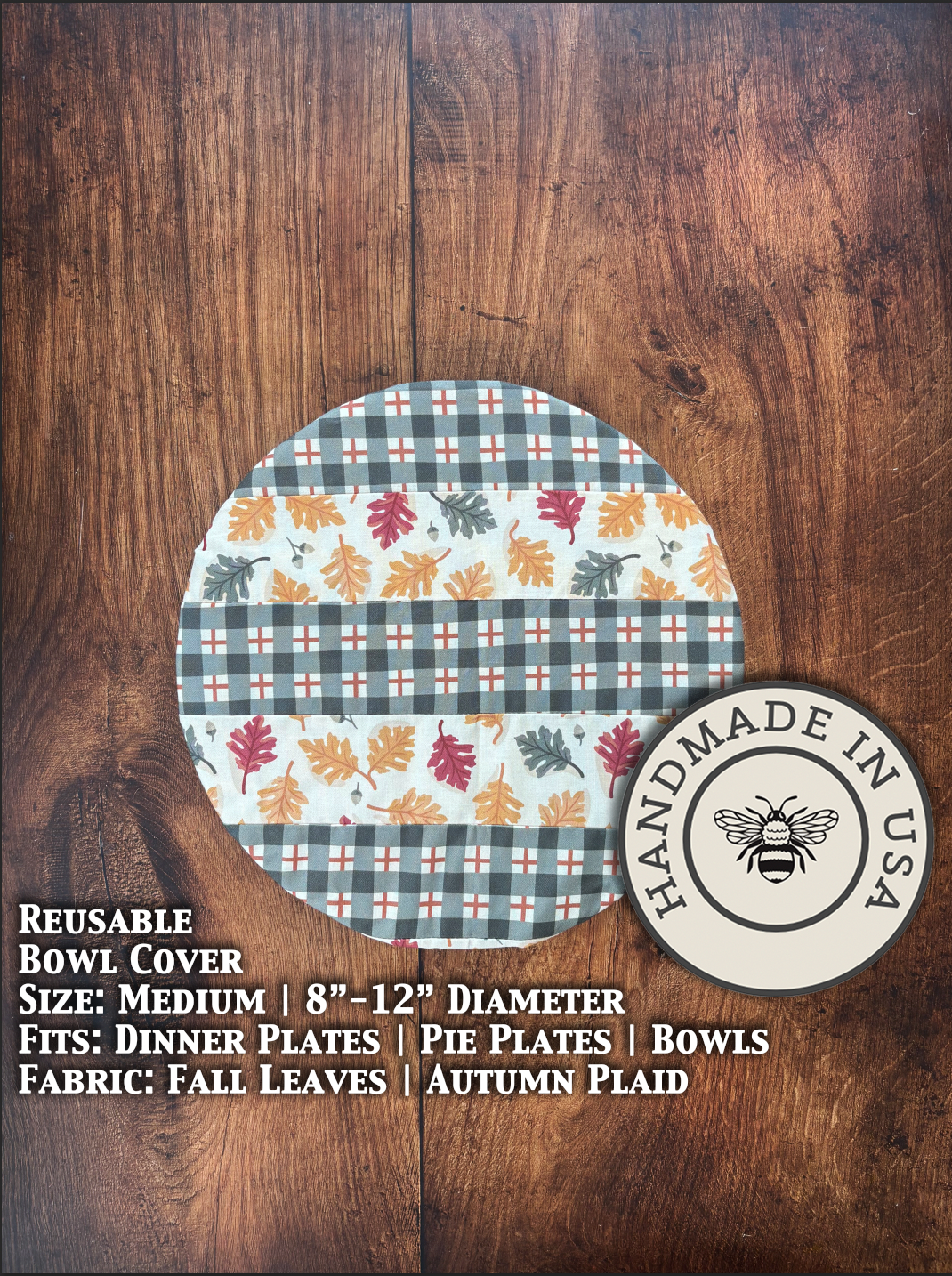 Medium Bowl & Banneton Covers