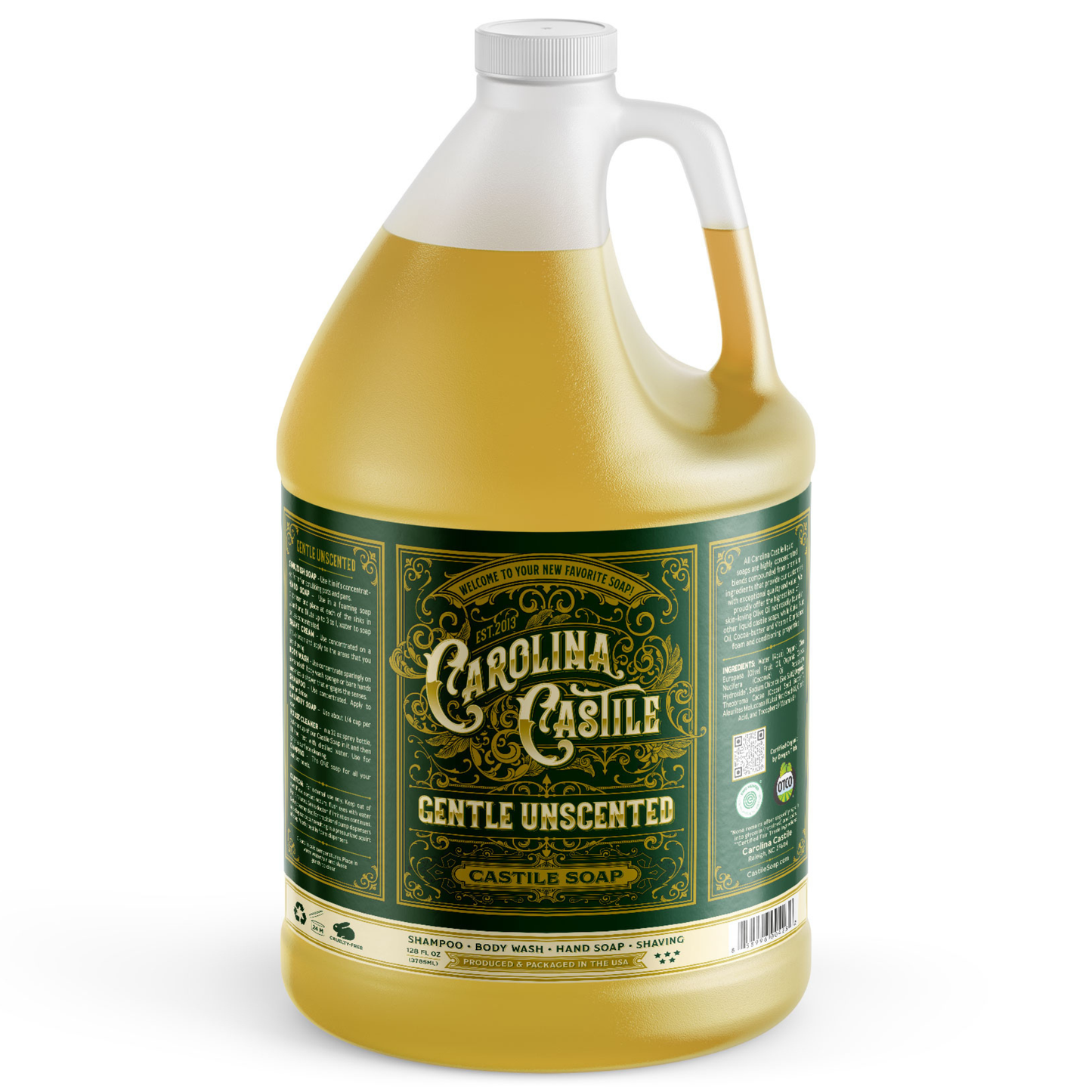 Gentle Unscented Castile Soap