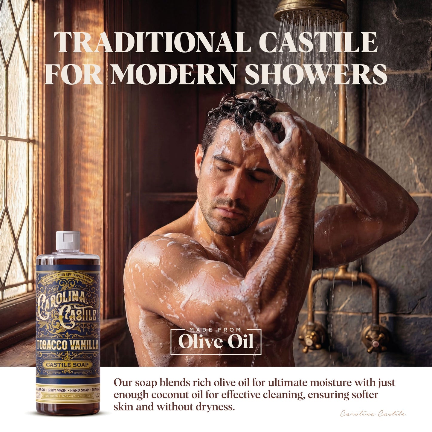 Tobacco Vanilla Castile Soap