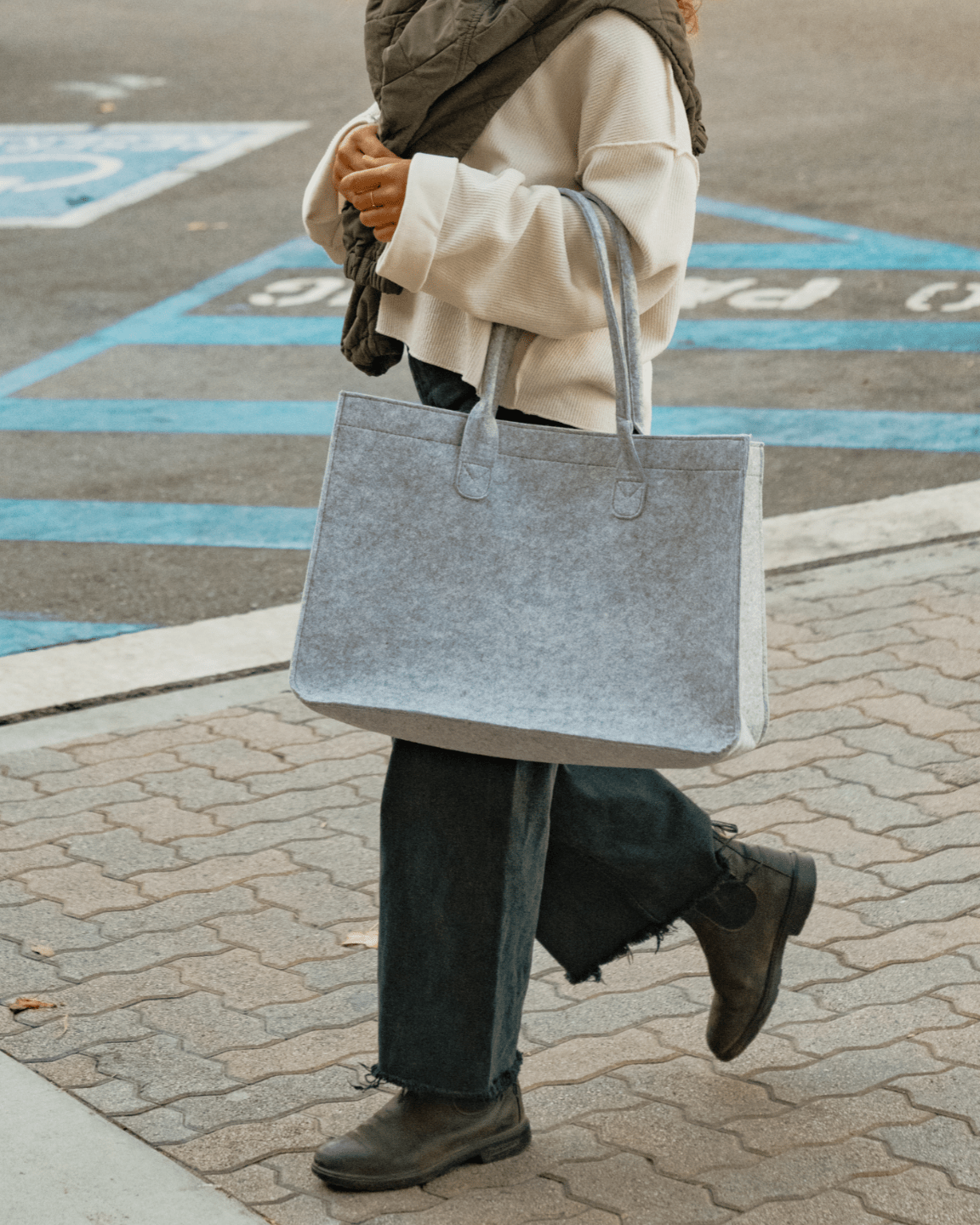 Eco-Felt Shopper Tote