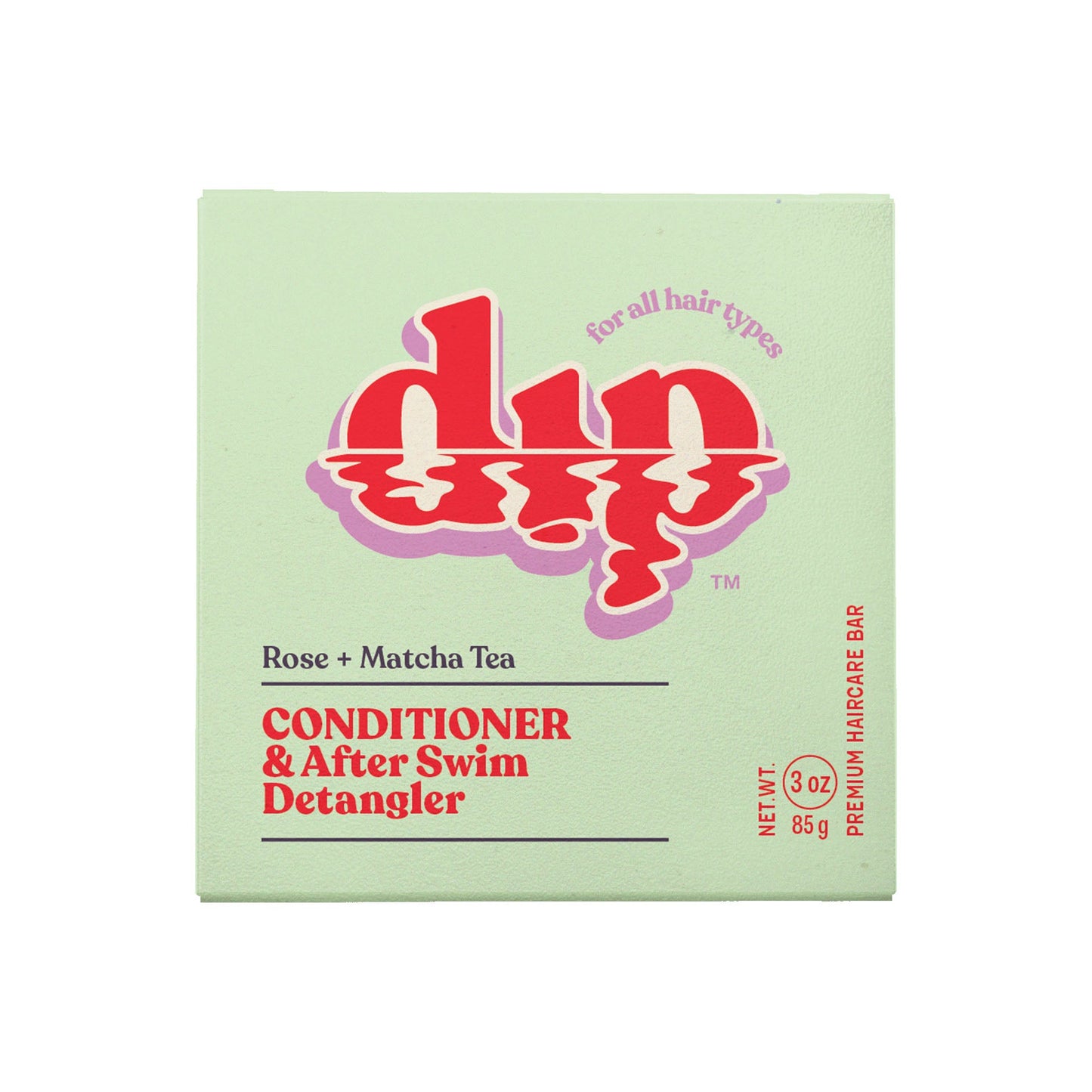 Dip Conditioner Bar & After Swim Detangler - Rose & Matcha Tea