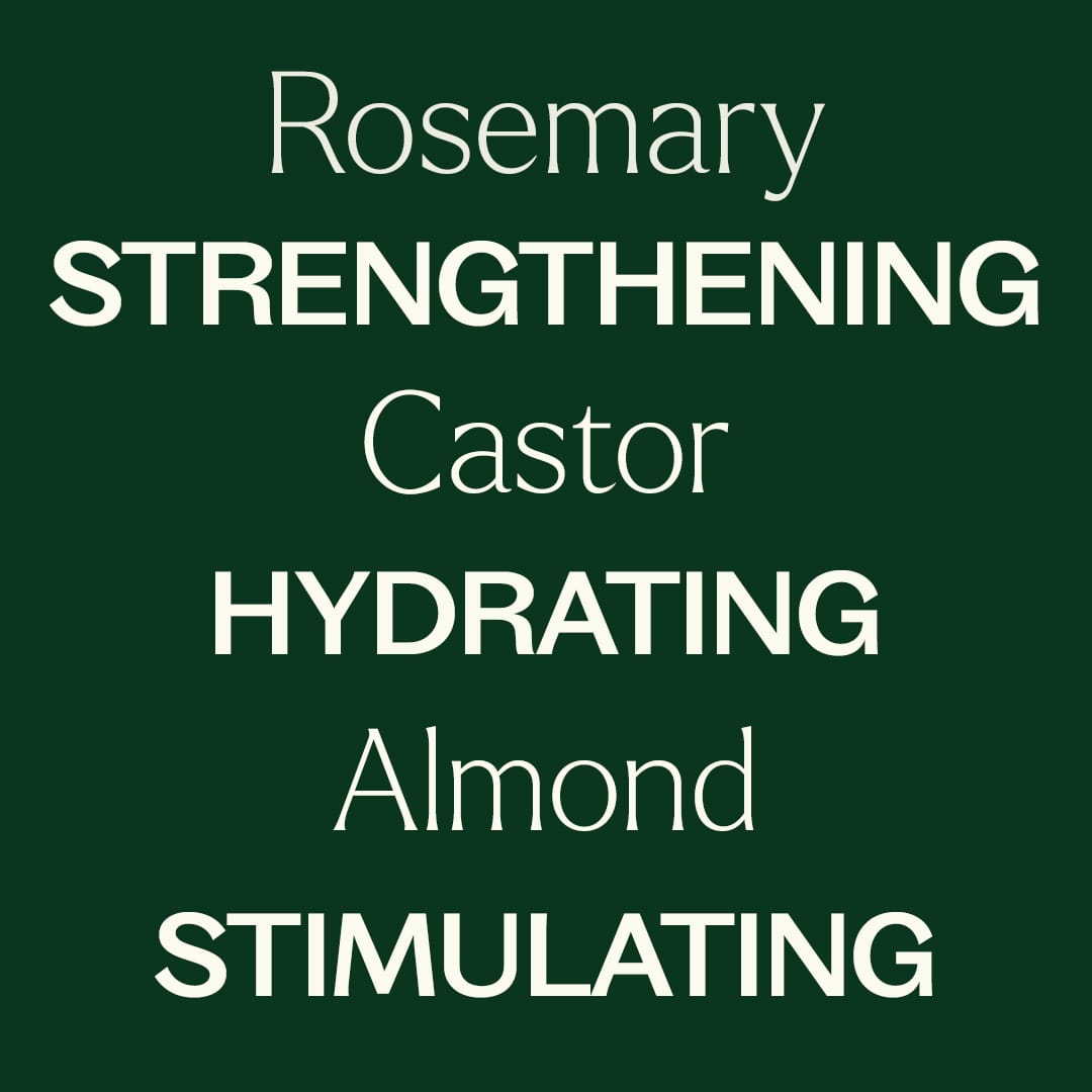 Rosemary & Castor Hair Oil 2oz