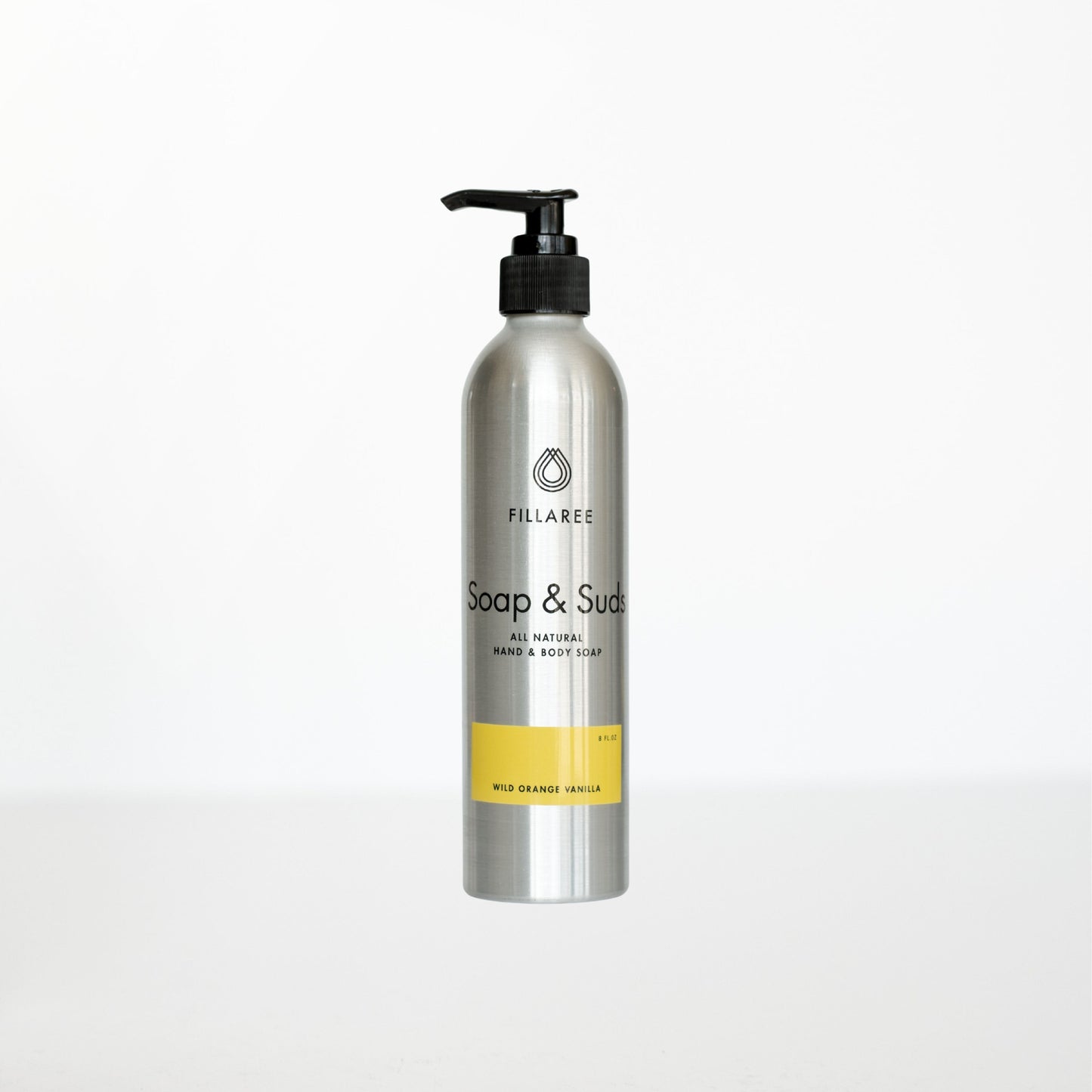 Soap & Suds - Metal Bottle 8 oz