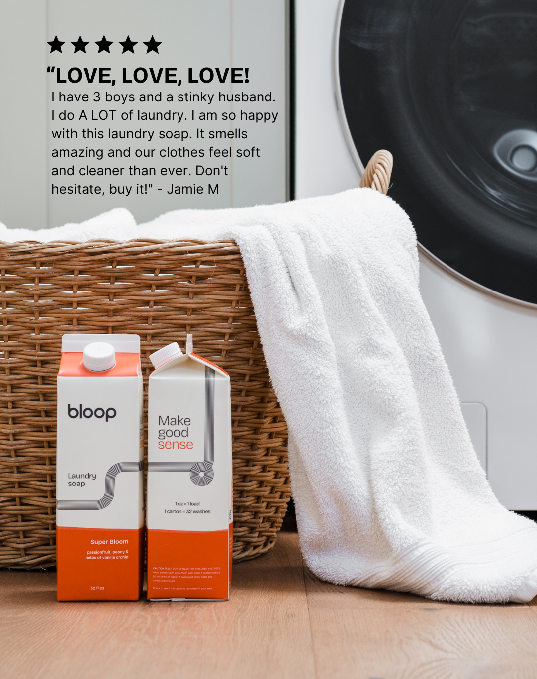 Natural Laundry Soap - Super Bloom