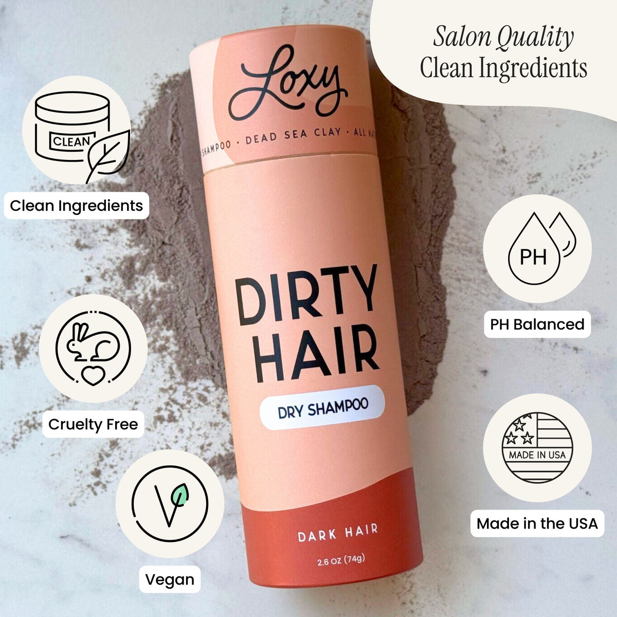 Dirty Hair Dry Shampoo