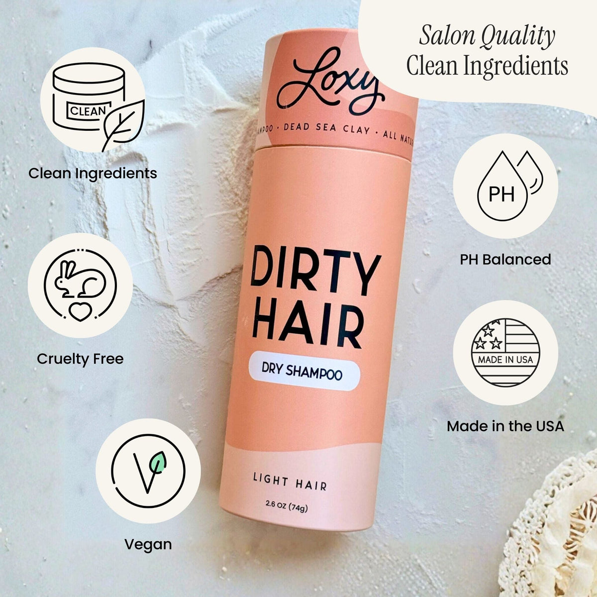 Dirty Hair Dry Shampoo