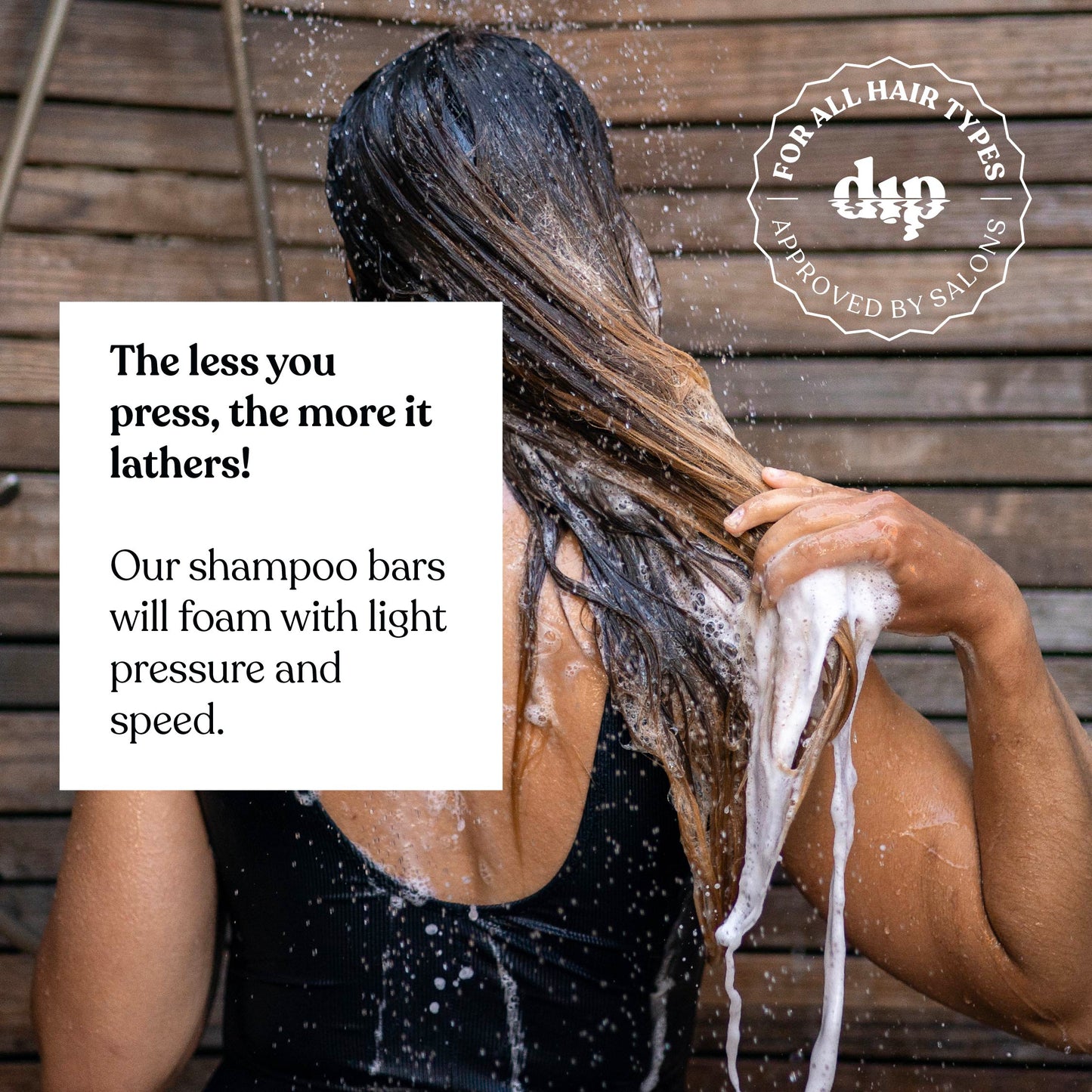 Dip Shampoo Bar: Color Safe, Everyday - Wild Sage & Vetiver