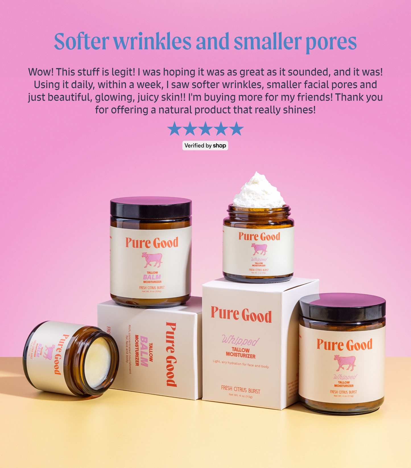 Fresh Citrus Burst · Whipped Tallow