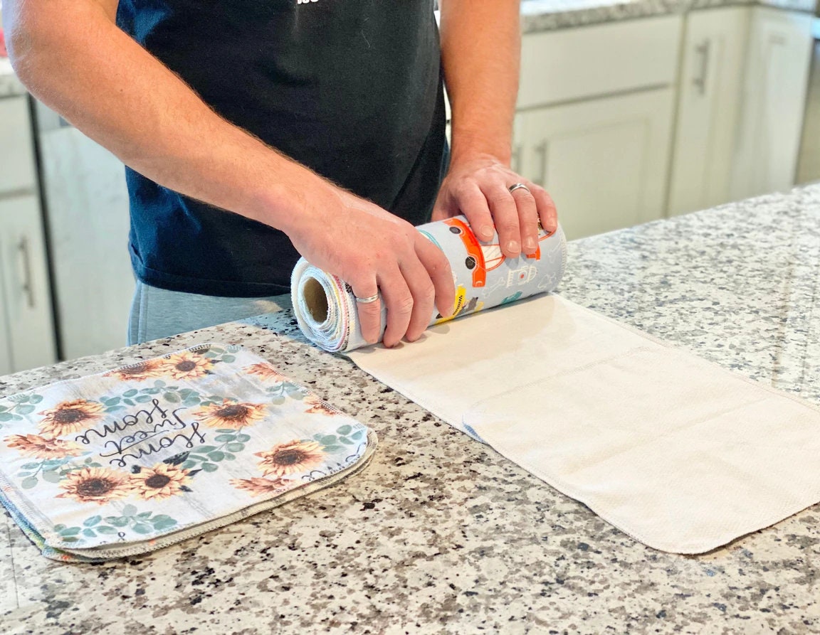 Reusable Paper Towels--Entwined Memory