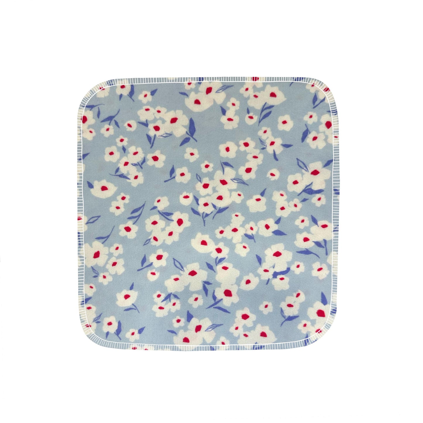 Reusable Paper Towels--Periwinkle Daisies