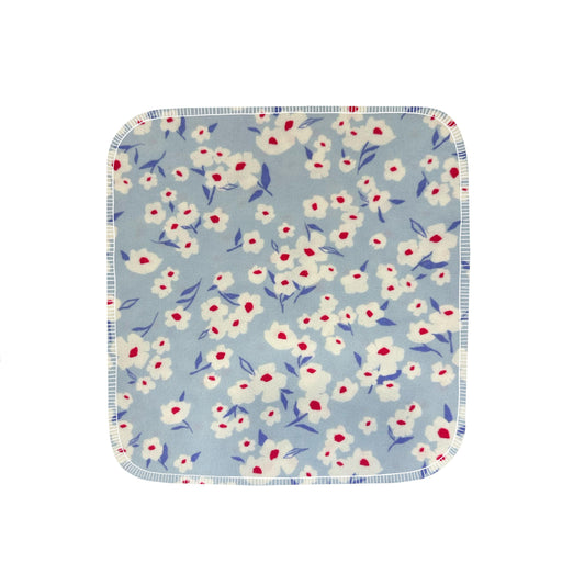 Reusable Paper Towels--Periwinkle Daisies