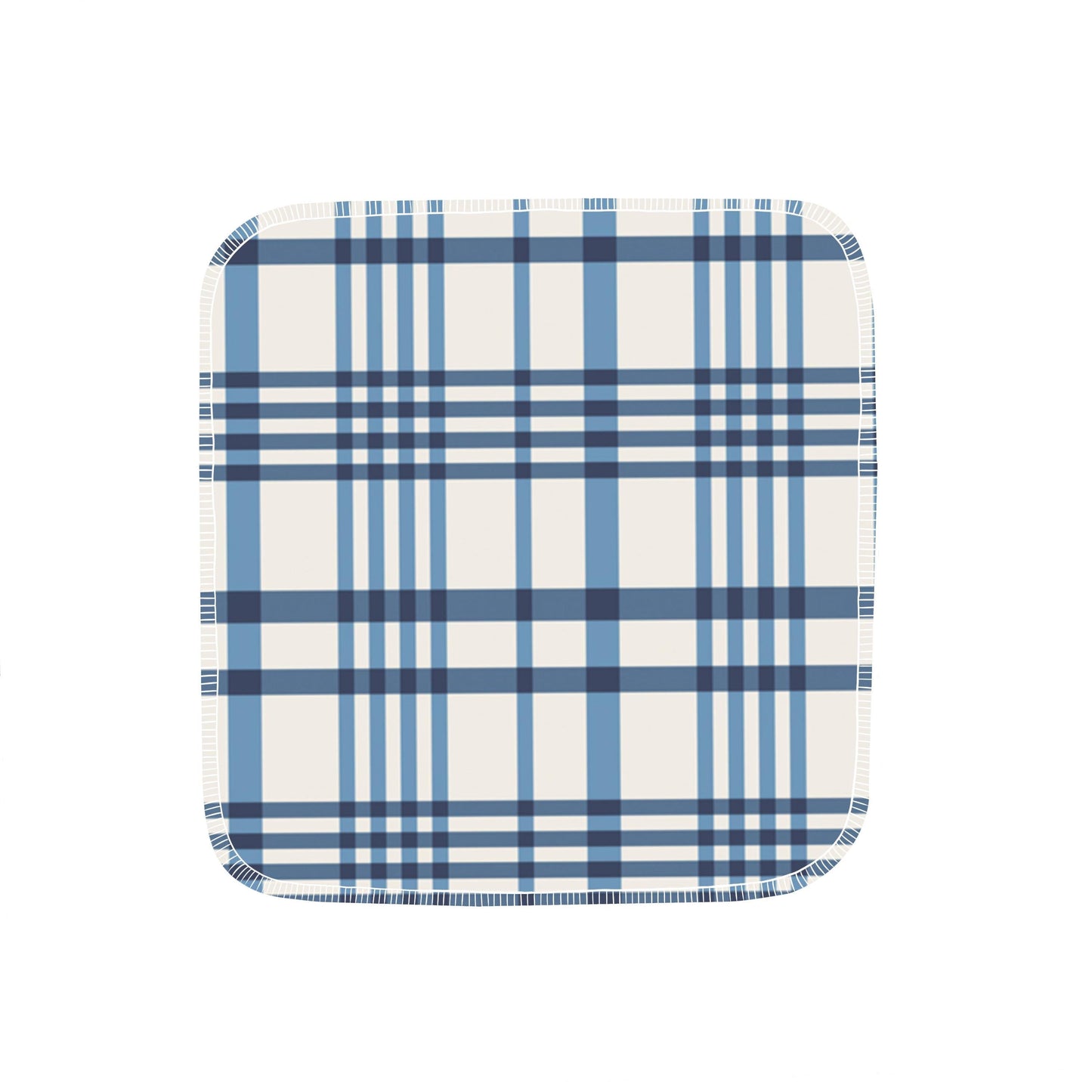 Reusable Paper Towel--Blue Skies Plaid