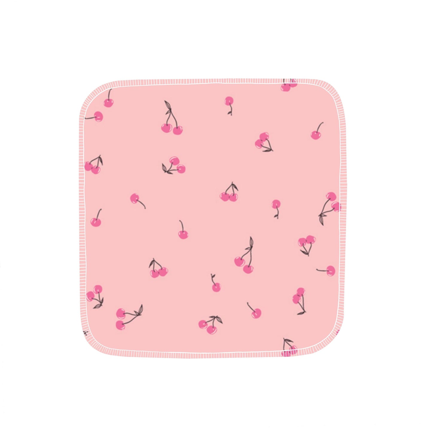 Reusable Paper Towels--Cherries