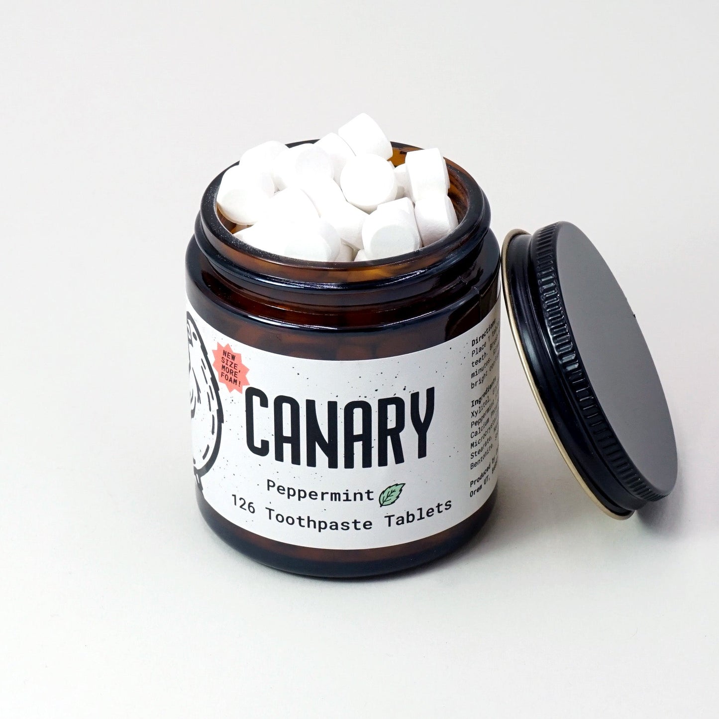 Peppermint Toothpaste Tablets | Plastic-Free | Nano Hydroxyapatite